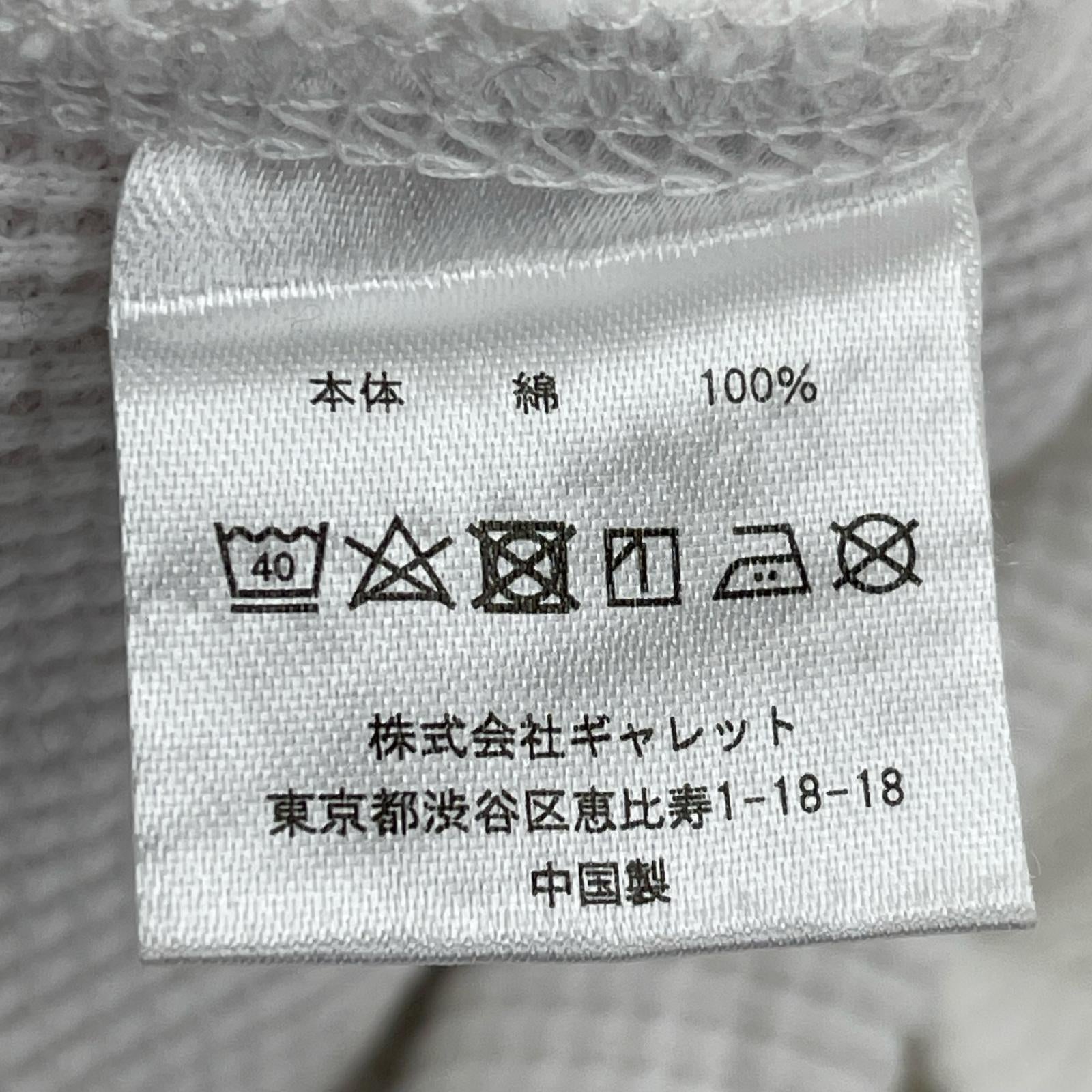 長袖Tシャツ ワッフル LSTEE M ホワイト
