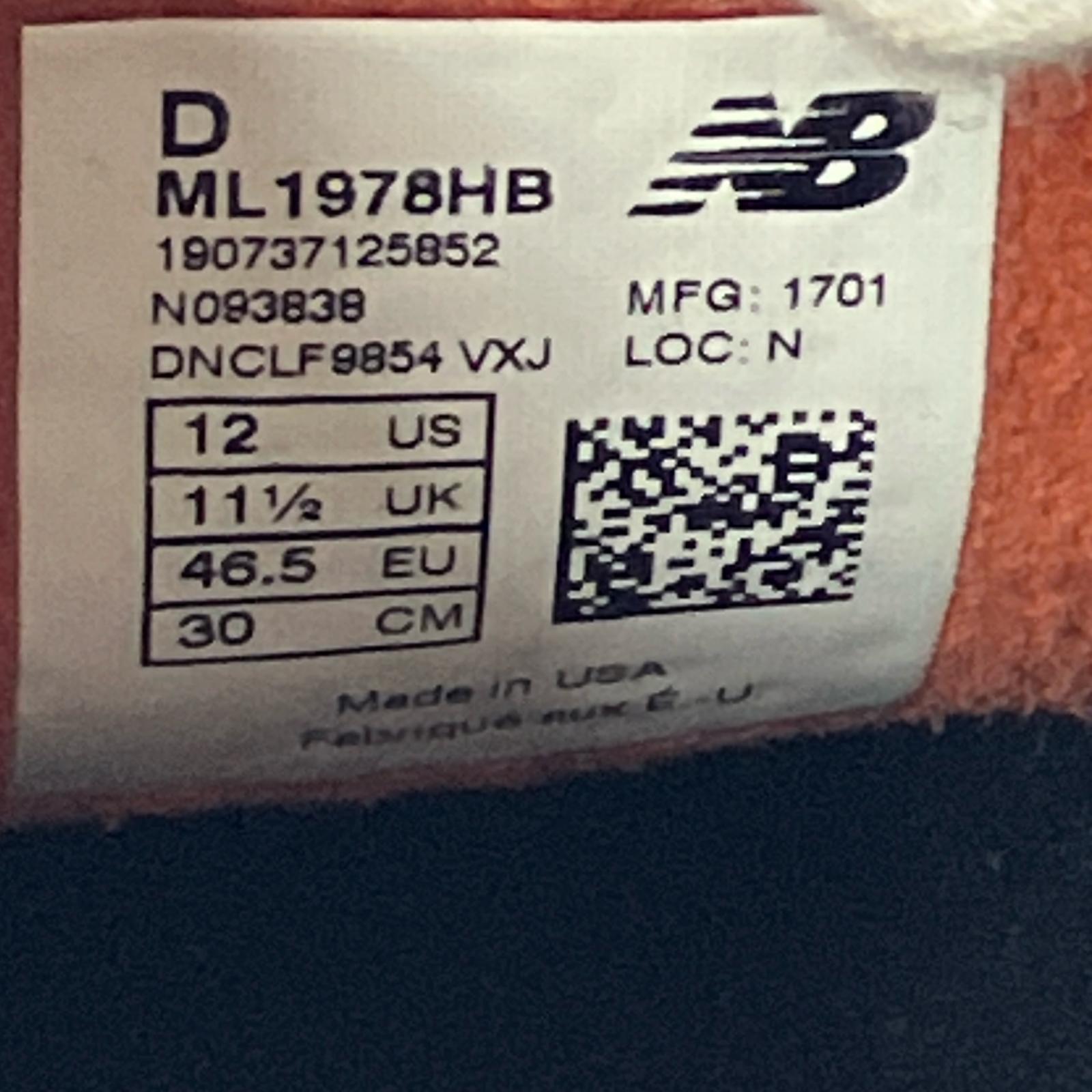 スニーカー ML 1978HB 30cm (US12 UK11 1/2 EU50)