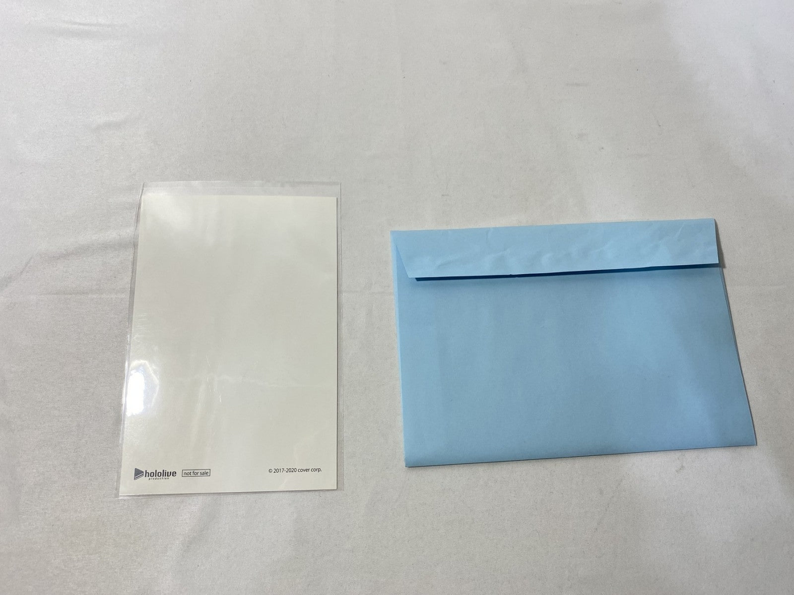 常闇トワ 誕生日記念2020 直筆サイン入りポストカード フィギュア/グッズ