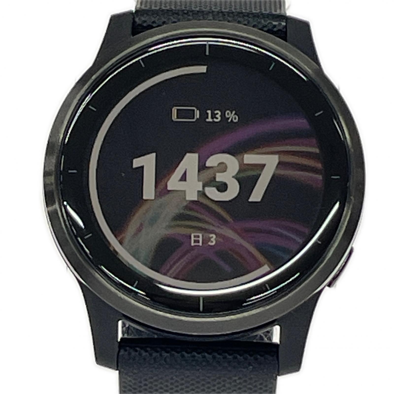 腕時計 GARMIN/VIVOACTIVE4 ブラック