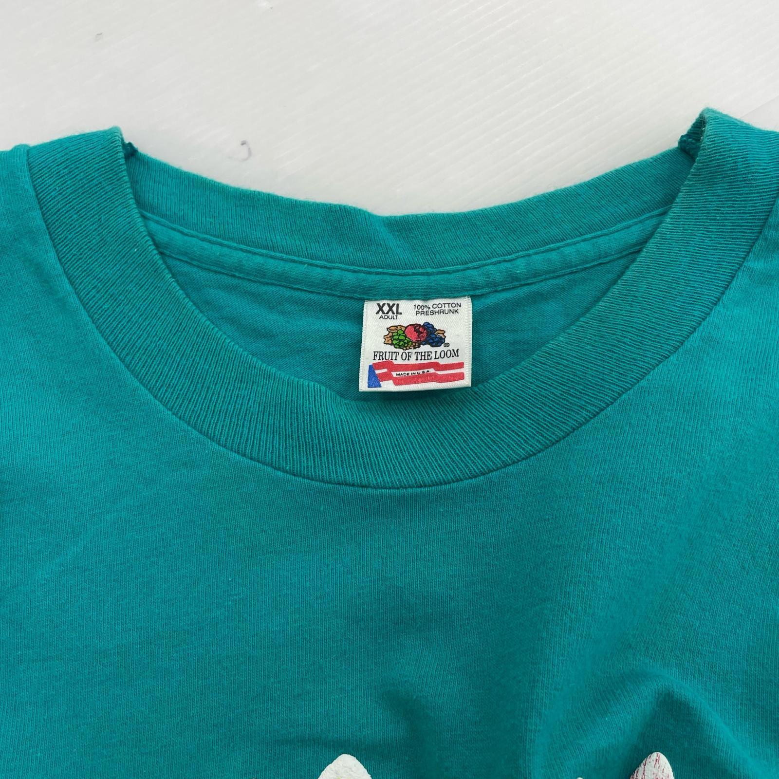 半袖Tシャツ FRUIT OF THE ROOM 90s USA製 2XL チューリップ