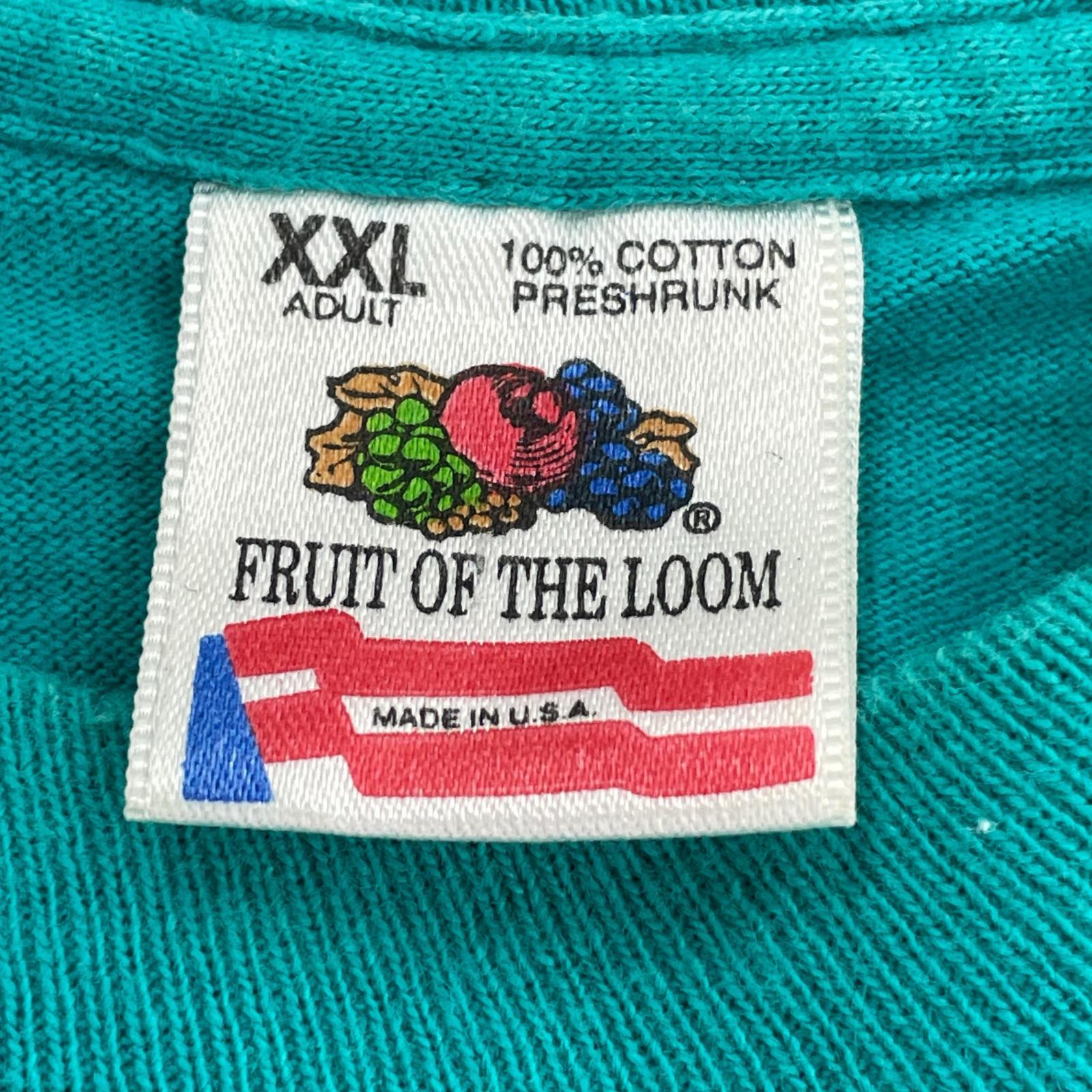 半袖Tシャツ FRUIT OF THE ROOM 90s USA製 2XL チューリップ
