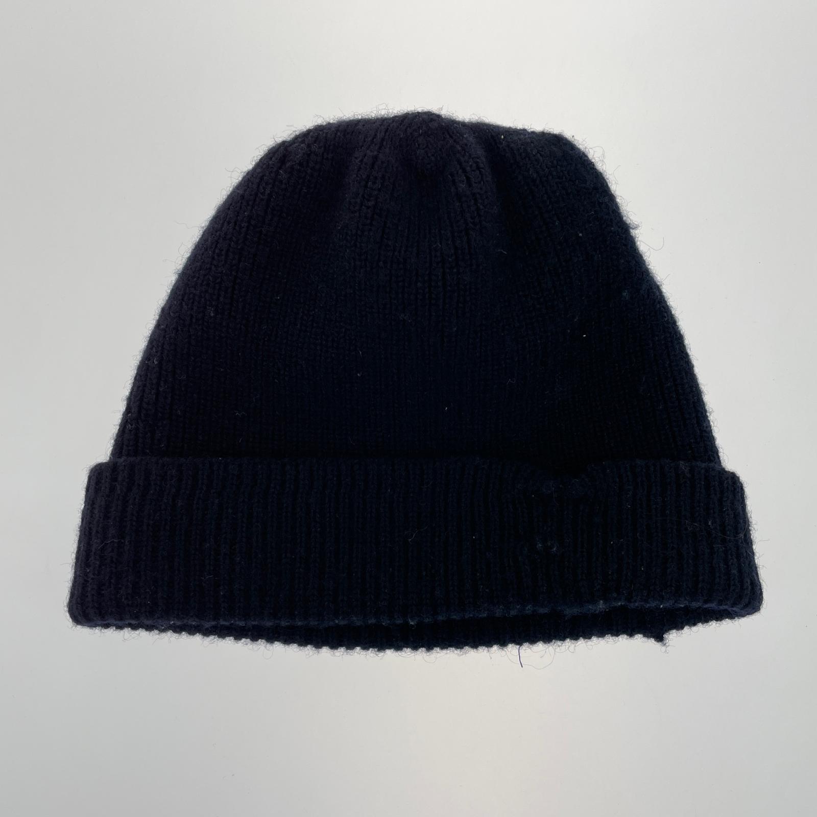 ニットキャップ U.S.NAVY 40s ワッチキャップ ブラック