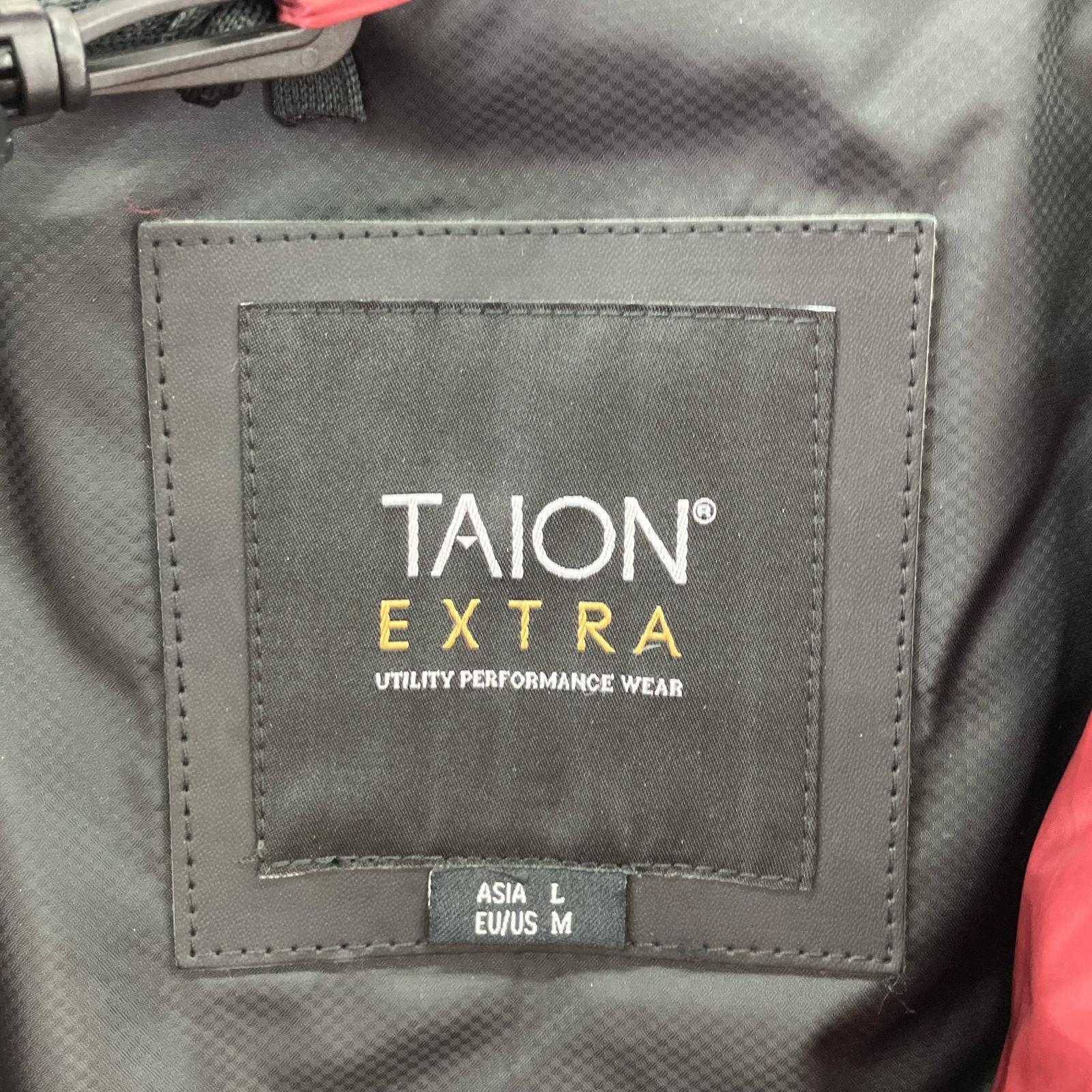 ダウンジャケット TAION CREW NECK INNER DOWN SET L ボルドー L