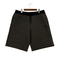ショートパンツ 総柄 スウェットショーツ (XL)
