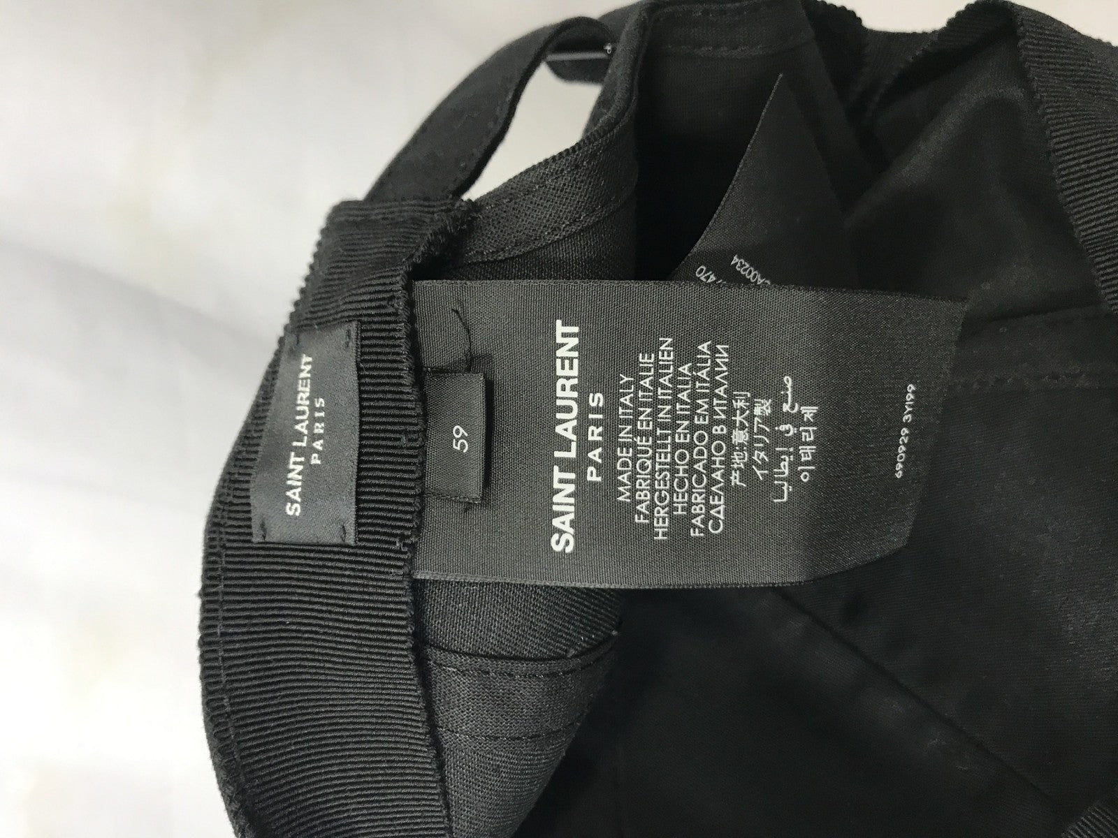 SAINT LAURENT BBキャップ