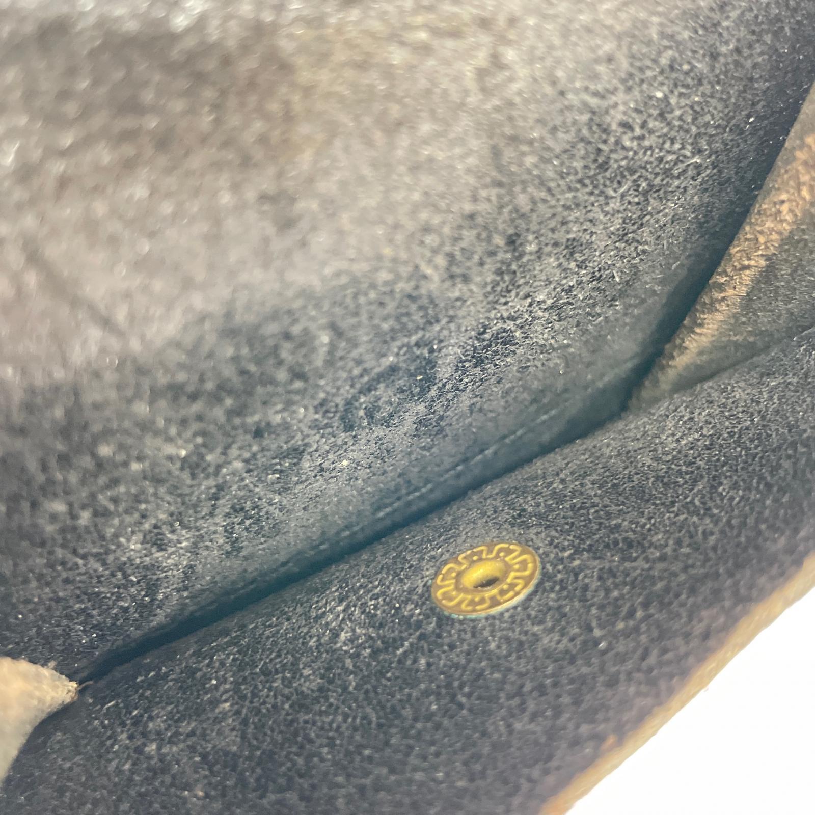 コンパクトウォレット Organ レザー二つ折り財布 黒 ブラック