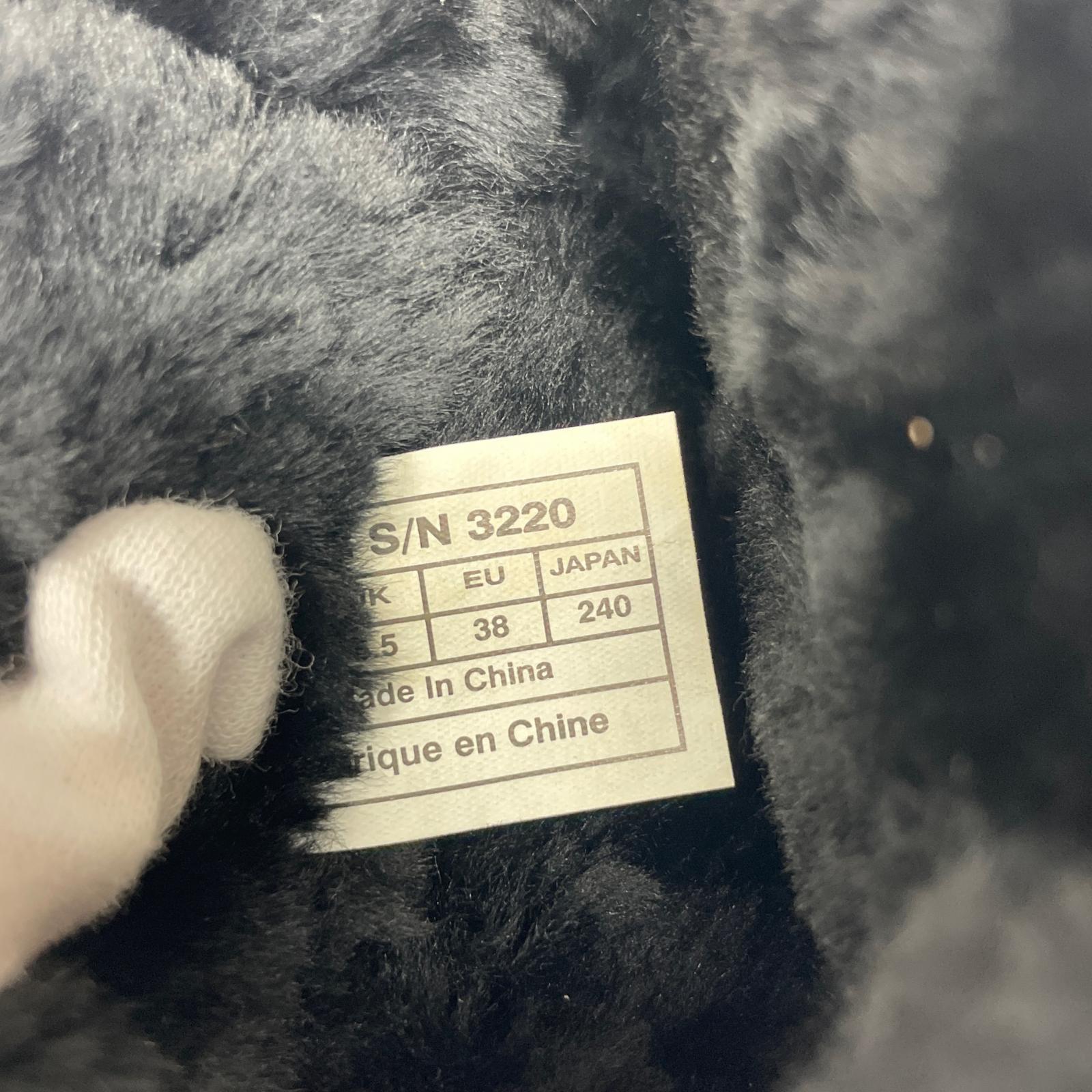 ブーツ UGG メイリン ムートンブーツ 23.0cm 24cm (US6 UK5 1/2 EU38) ブラック