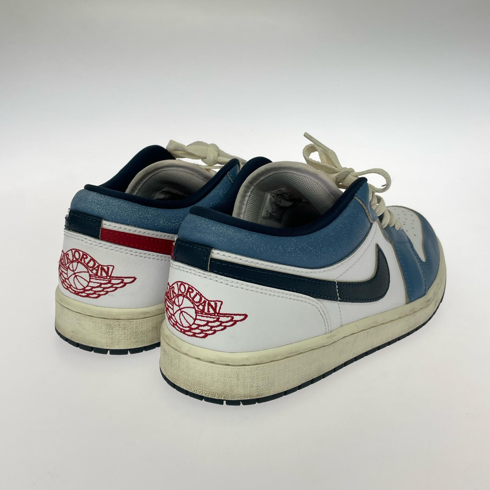 スニーカー Air Jordan 1 Low White/Aegean Storm 27㎝ 27cm (US9 UK8 1/2 EU44)