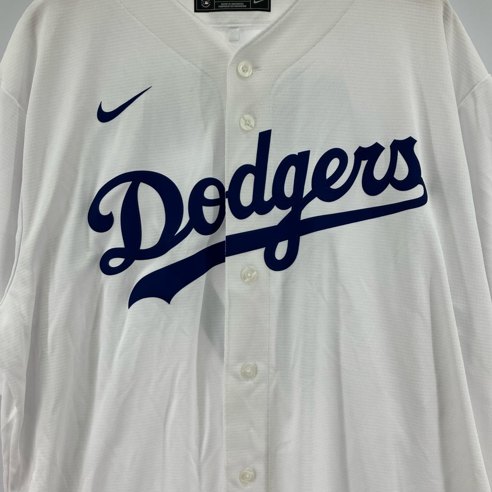 半袖シャツ ドジャース 大谷 ゲームシャツ (XL) 白 ホワイト