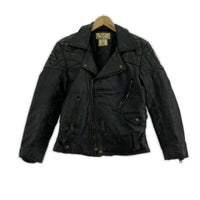 ライダースジャケット EAGLE Leathers レザー 黒 (38) ブラック