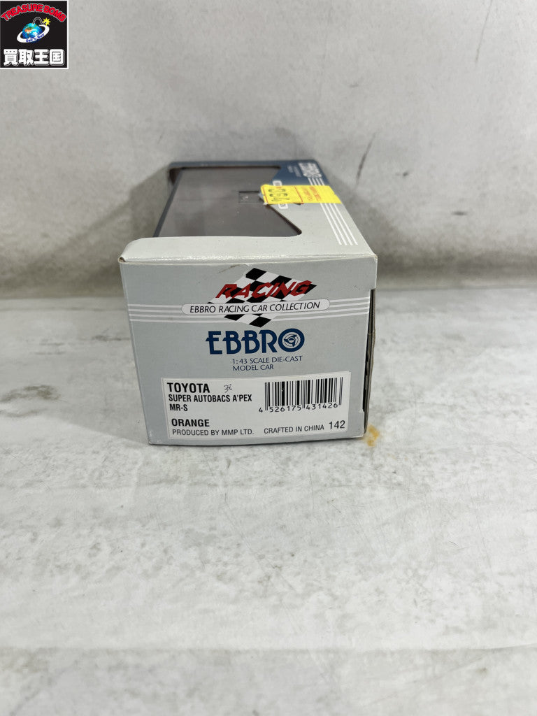 EBBRO SUPER AUTOBACS A'PEX MR-S スケールカー