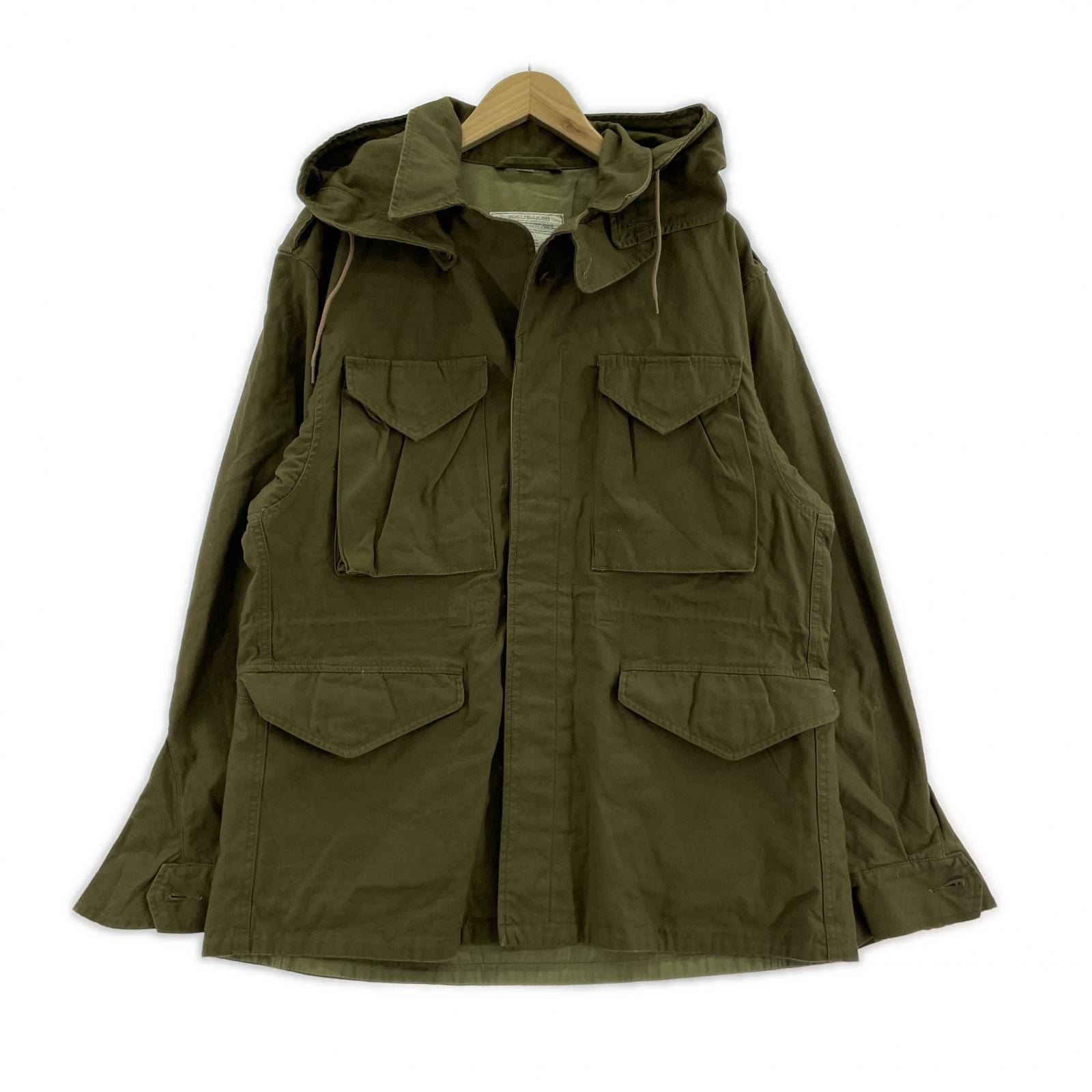 ミリタリージャケット FIELD JACKET M-1943 MJ20111 緑 (L) L グリーン