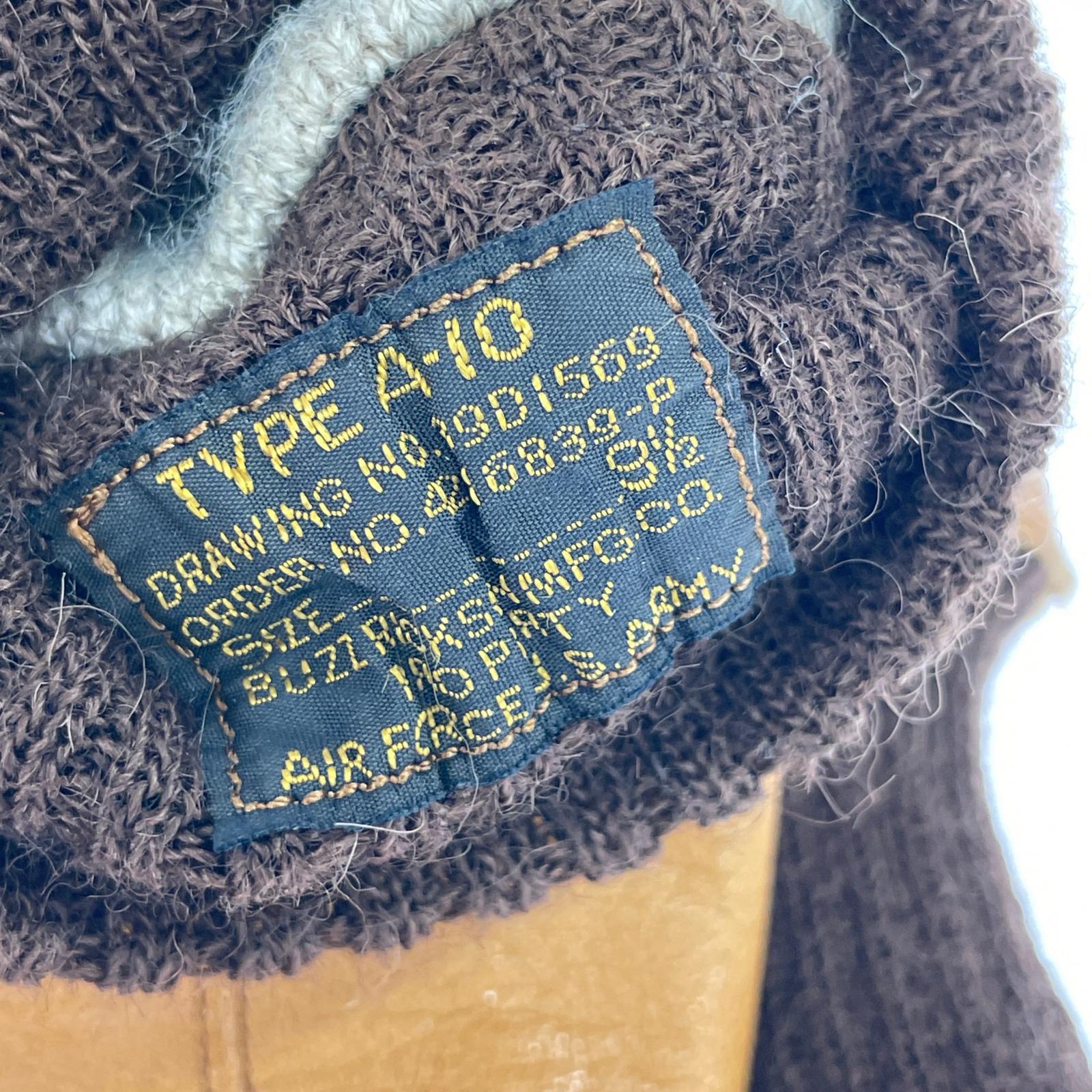 その他アクセサリー A-10 レザーグローブ 手袋 茶 ブラウン