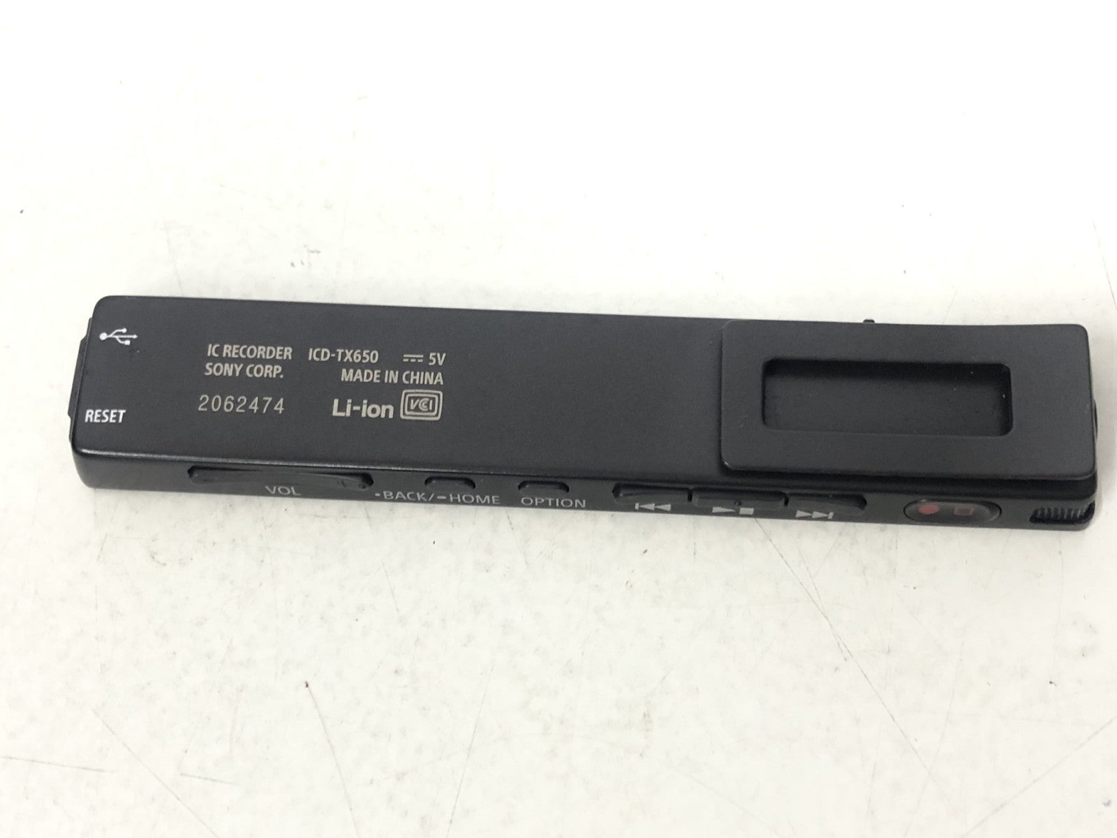 SONY ステレオICレコーダー ICD-TX650 アクセサリー