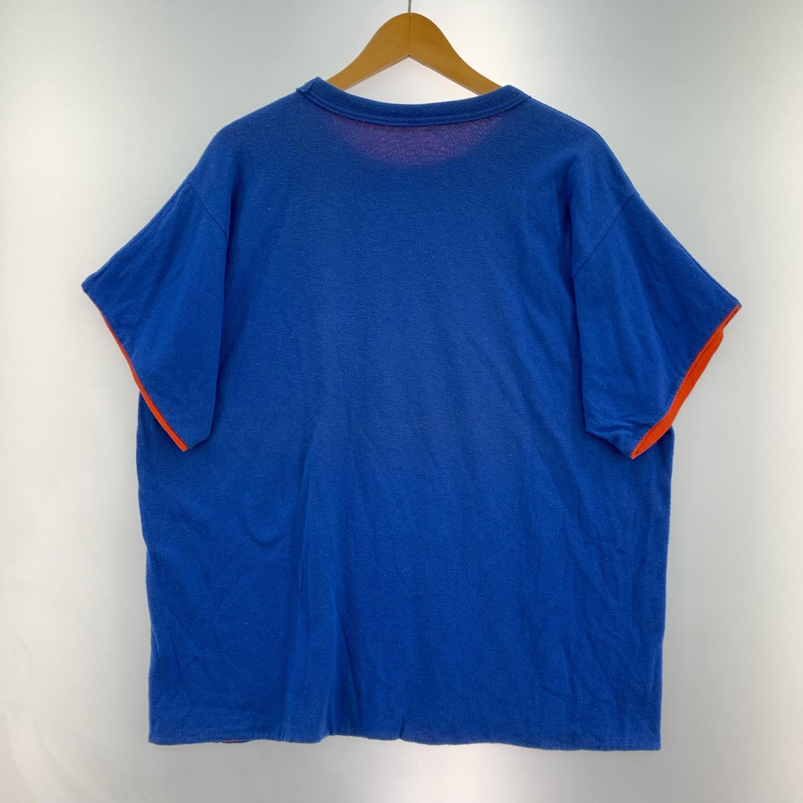 半袖Tシャツ COLLEGIATE リバーシブルS/Sカットソー ブルー