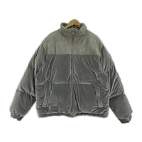 ダウンジャケット SUPPLIER STUDS VELOUR PUFFER XL グレー