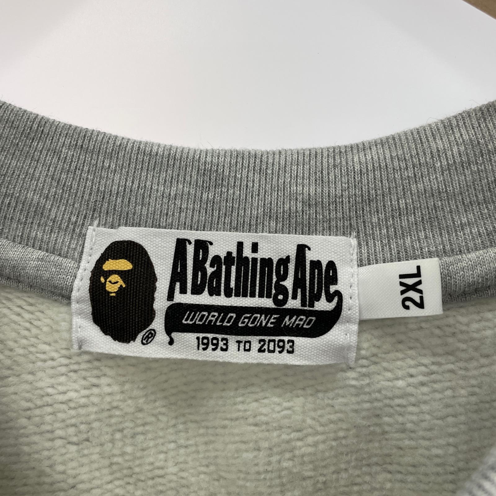スウェット ABC CAMO ロゴプリントスウェット(2XL) グレー