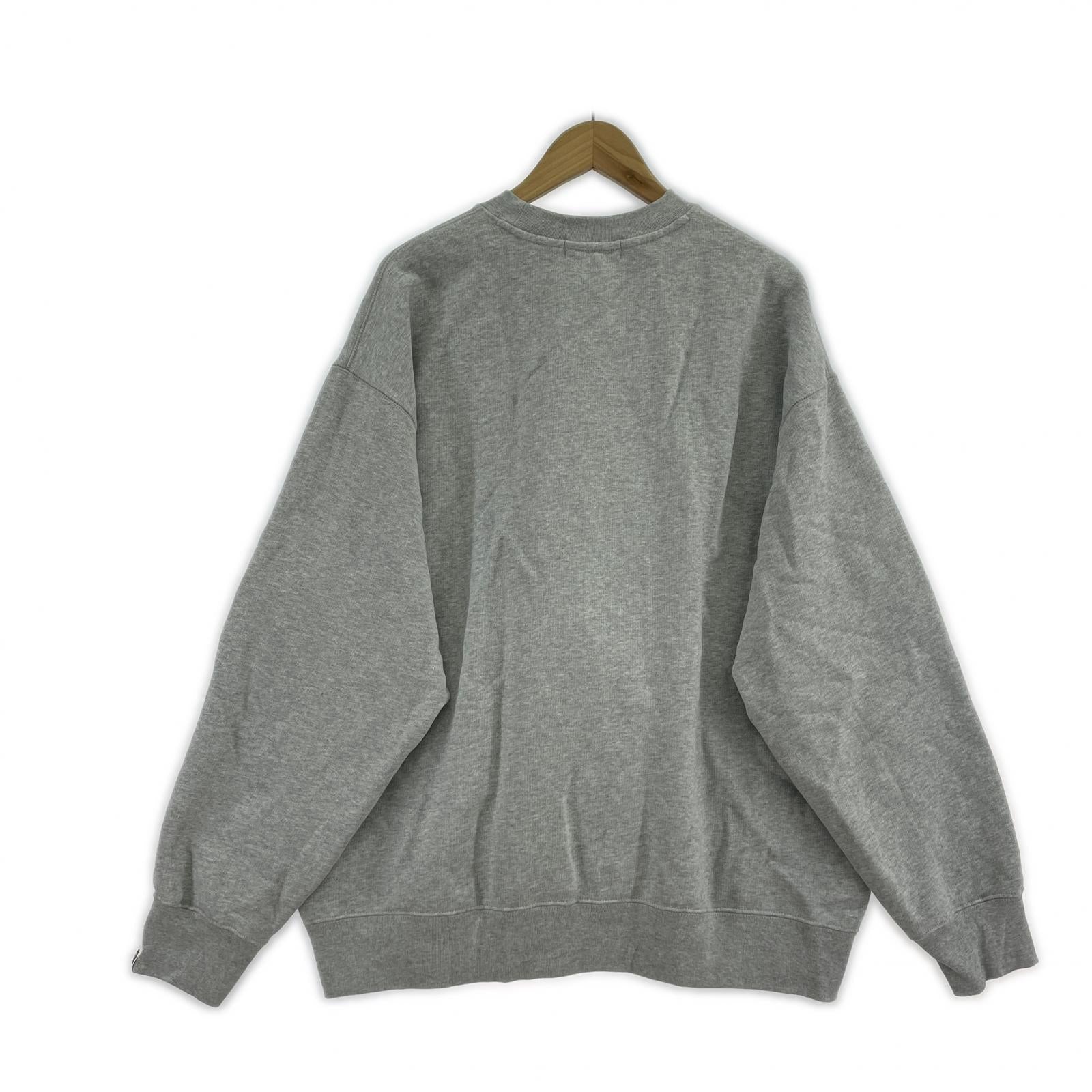 スウェット ABC CAMO ロゴプリントスウェット(2XL) グレー