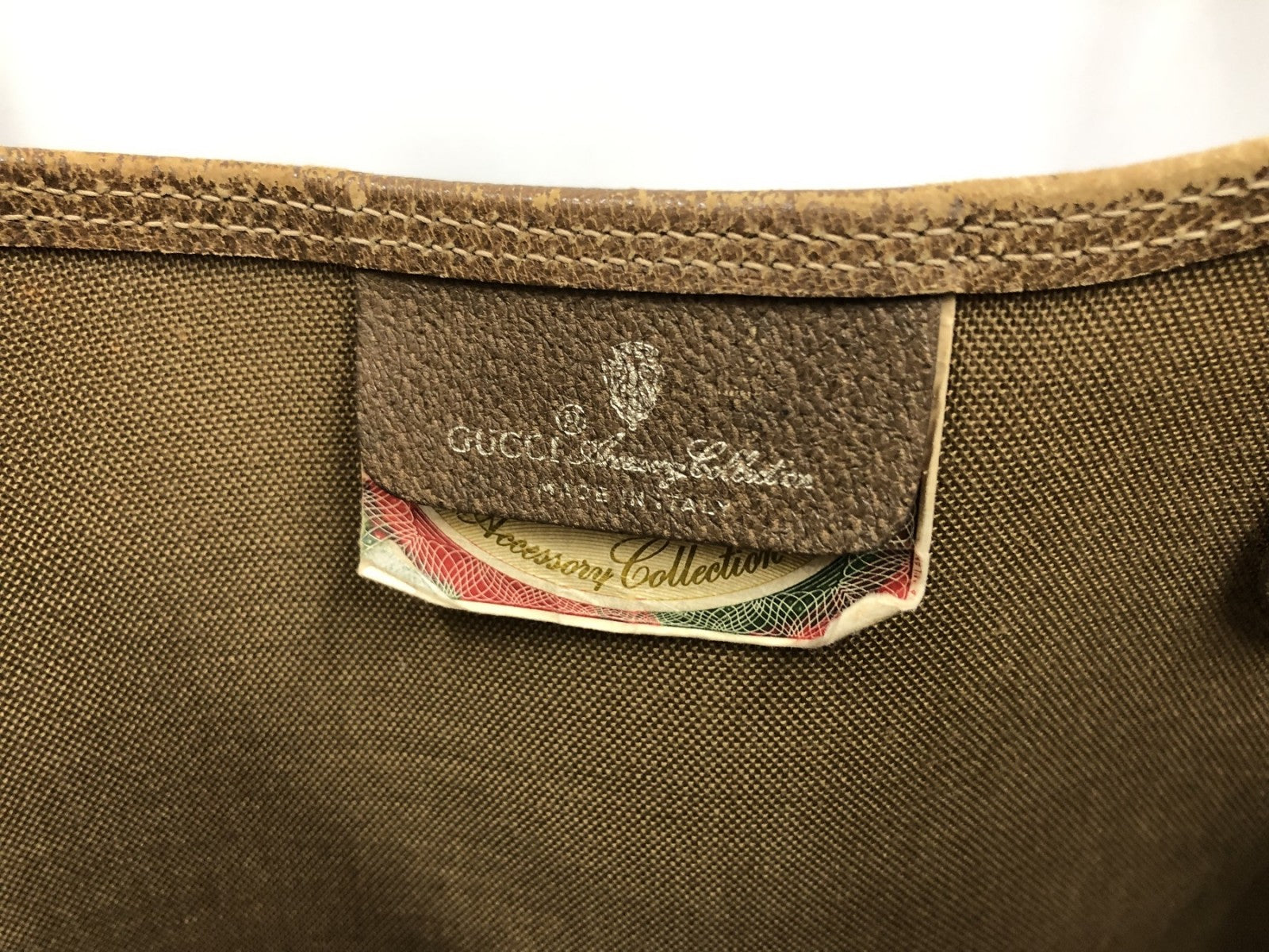 GUCCI オールド シェリーライン GGプラス キャンパスバッグ