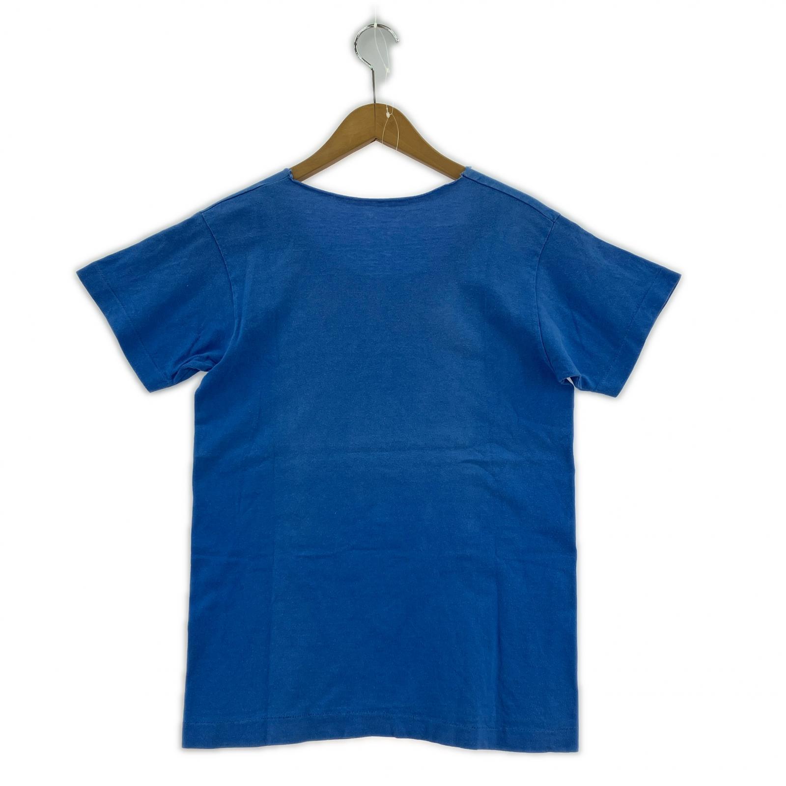 半袖Tシャツ 90s E.T. S/SプリントTee 青 ブルー