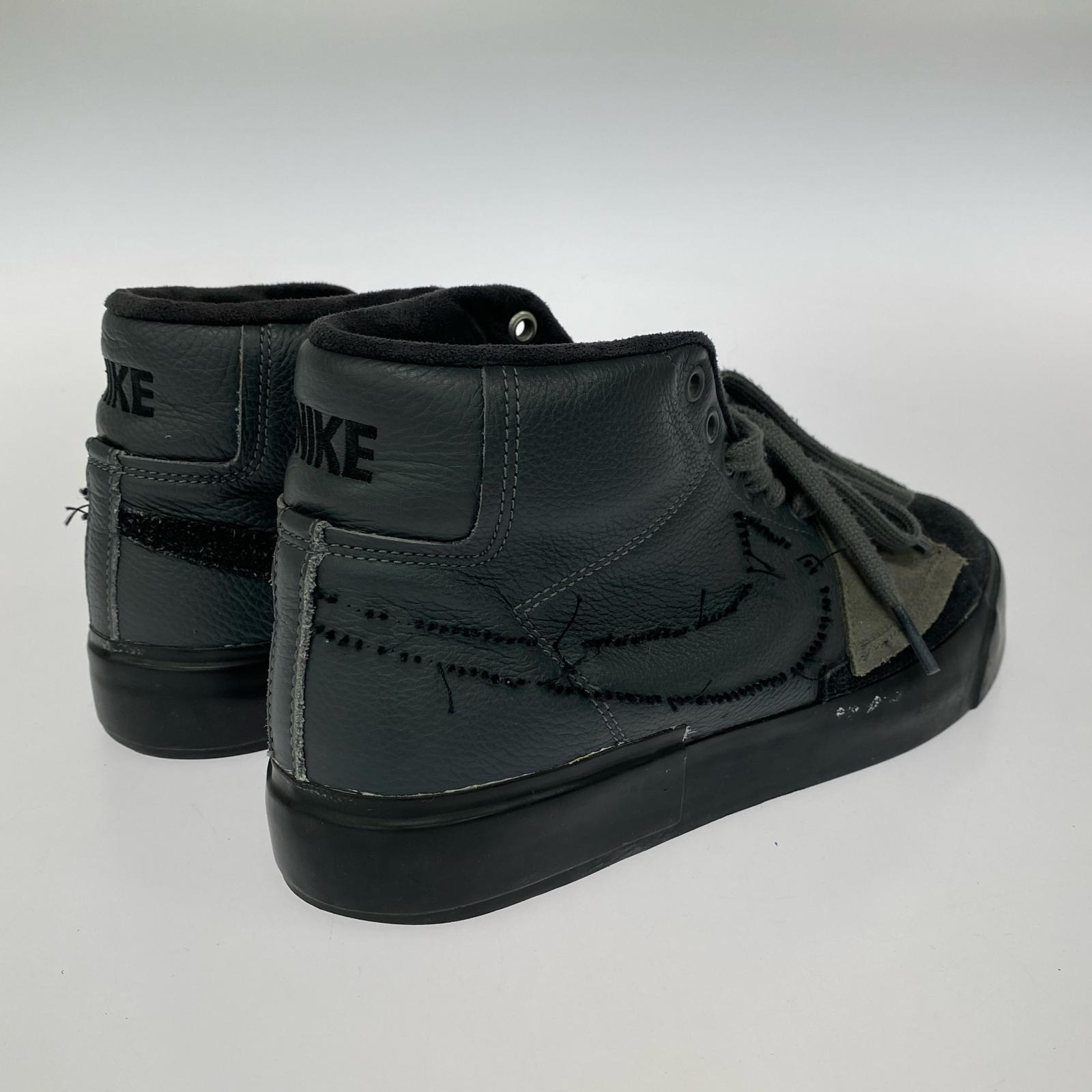 スニーカー SB Blazer Mid EDGE Grey/Black 26cm (US8 UK7 1/2 EU42) グレー