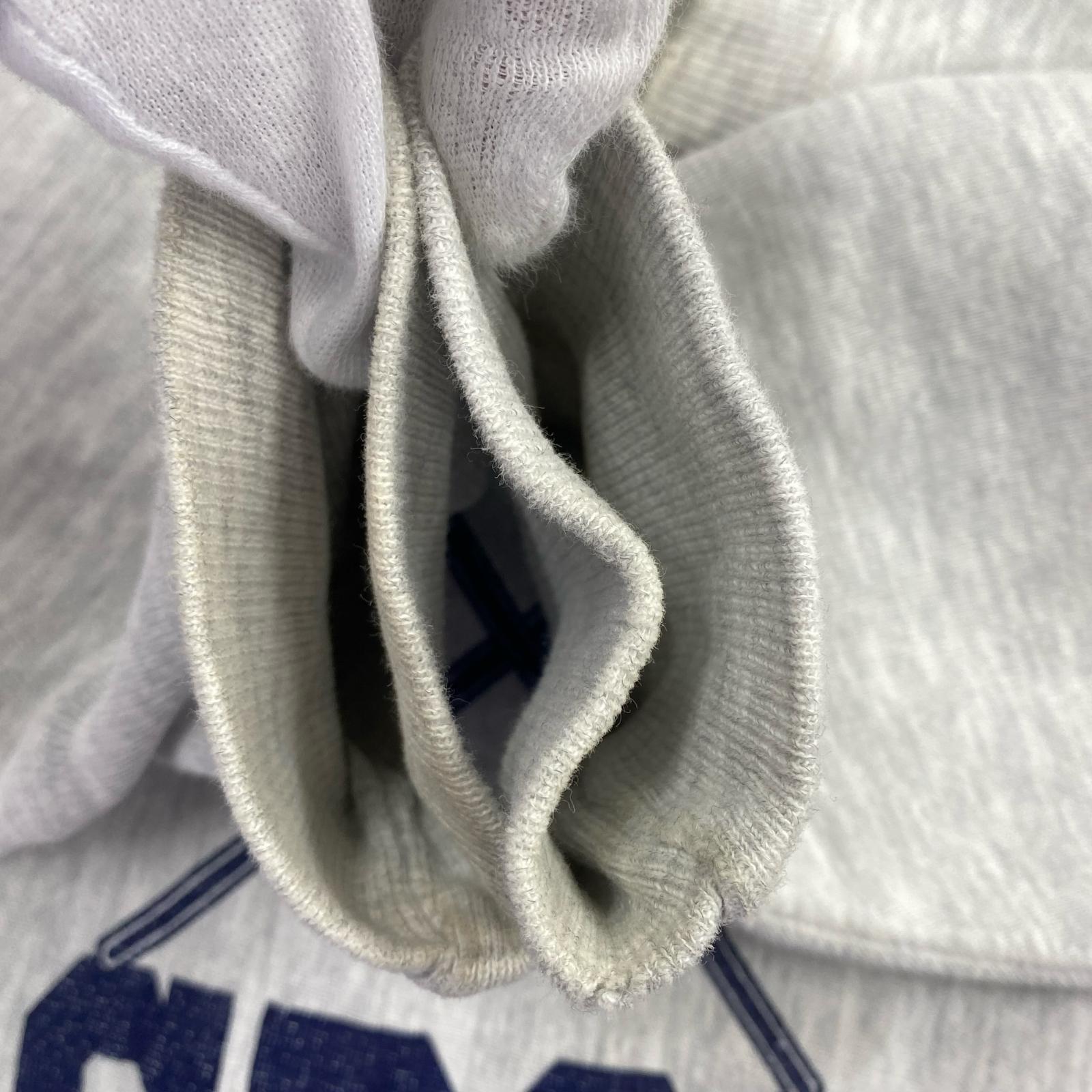 スウェット 90s CAROLINA LACROSSE (L) 灰 L グレー