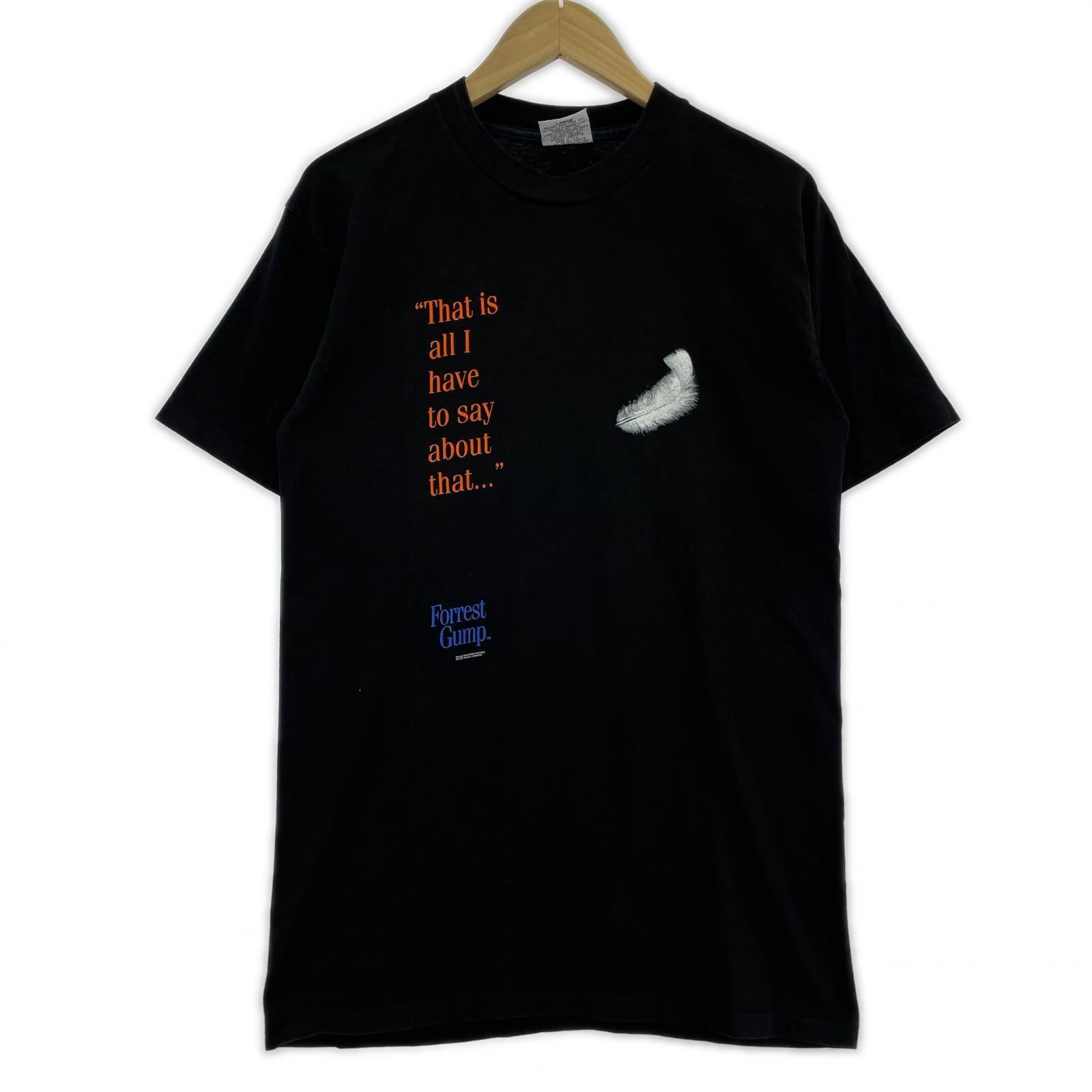 半袖Tシャツ STANLEY DESANTIS Forrest Gump (L) L ブラック