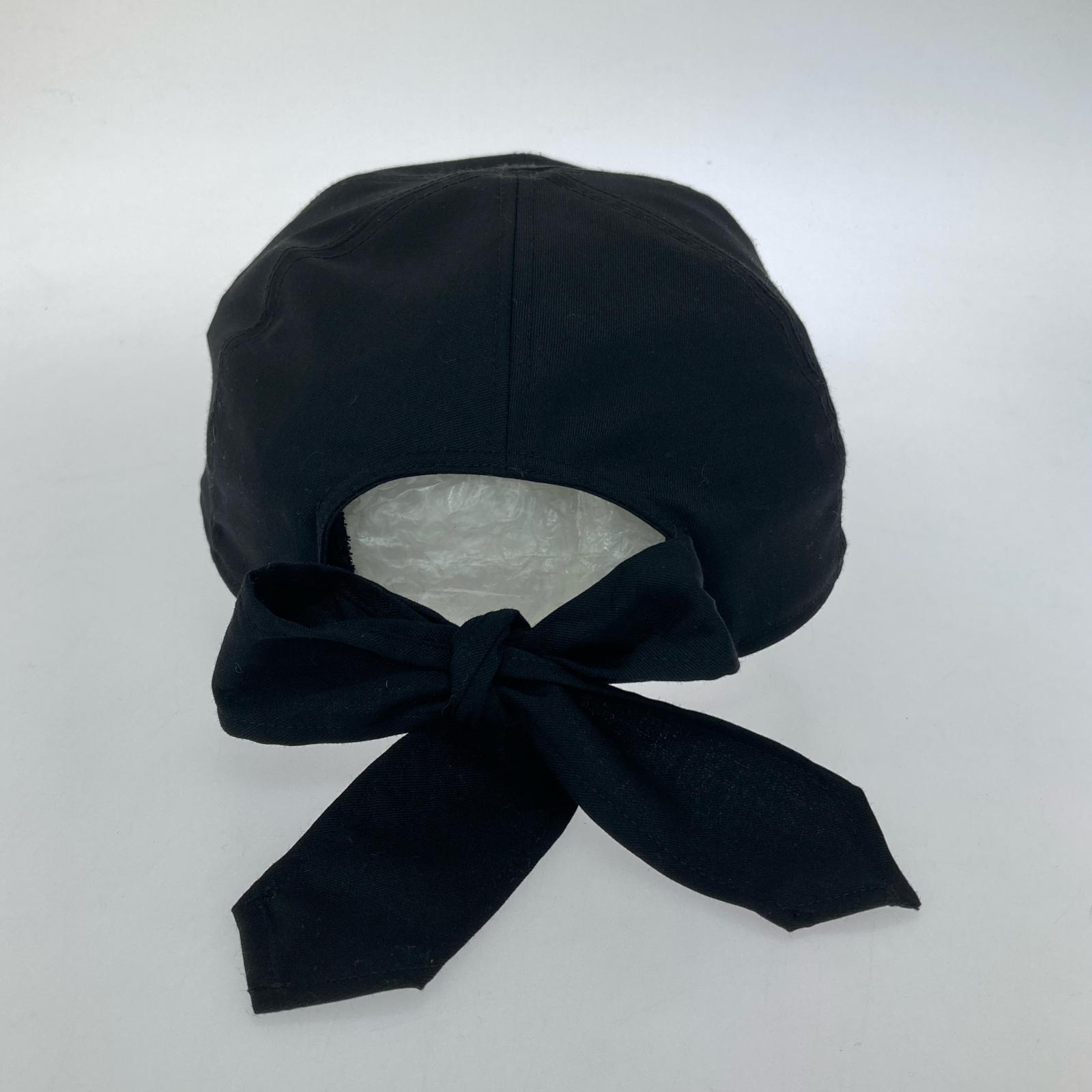 キャップ Comfort Merino Saxony 6 Panel Tie Cap ブラック