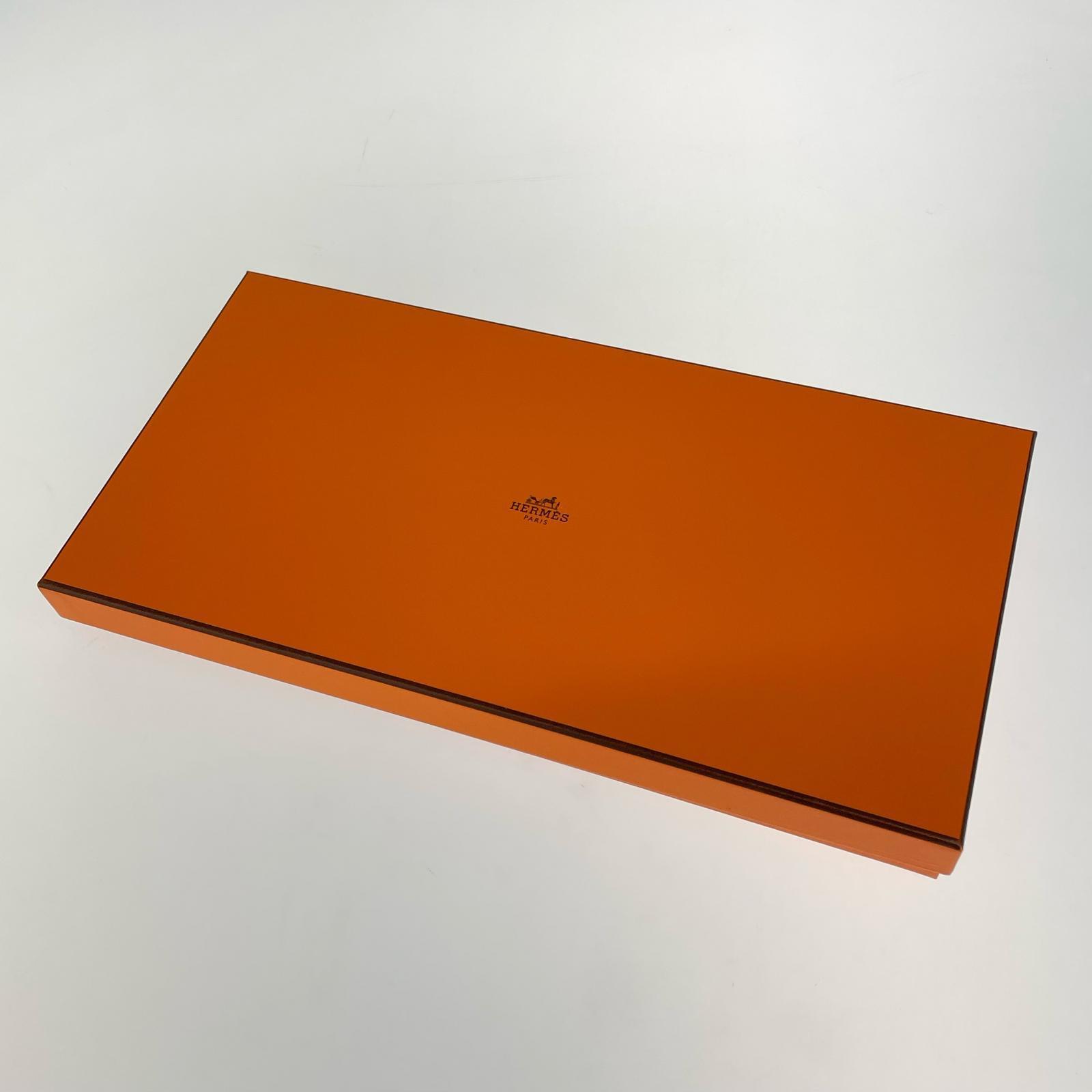 HERMES エニー・モール カシミヤ100% マフラー グレー