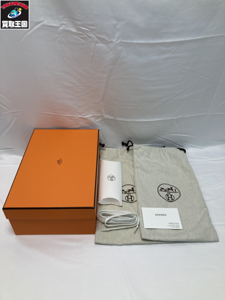 HERMES ジェット スウェードスニーカー 38.5(24.5㎝程度)