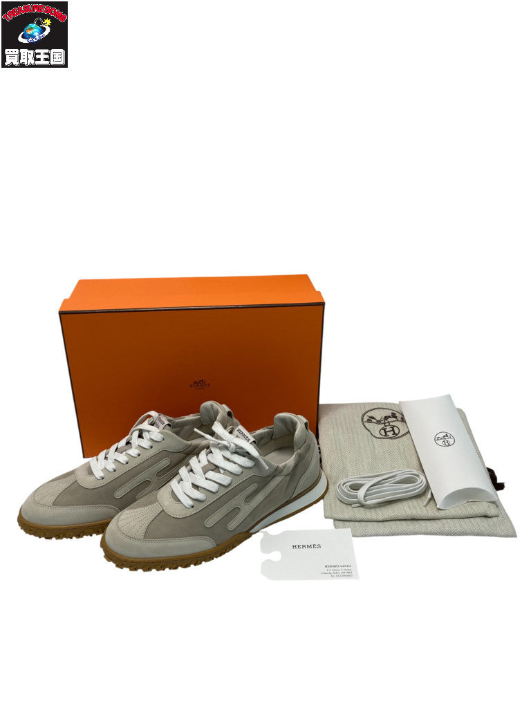 HERMES ジェット スウェードスニーカー 38.5(24.5㎝程度)