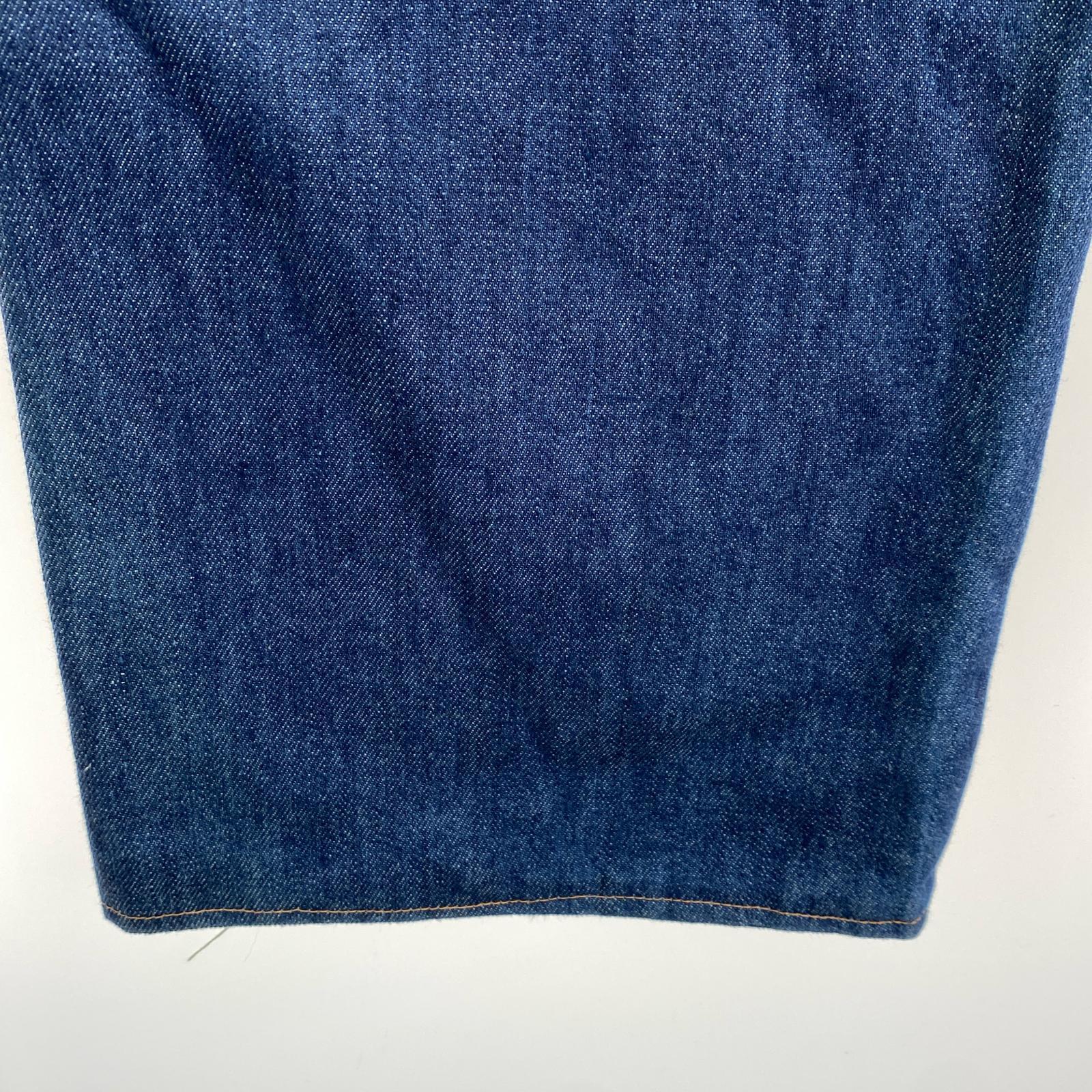 デニムパンツ Sears 70s 42TALON JTF ベイカーデニムパンツ ブルー