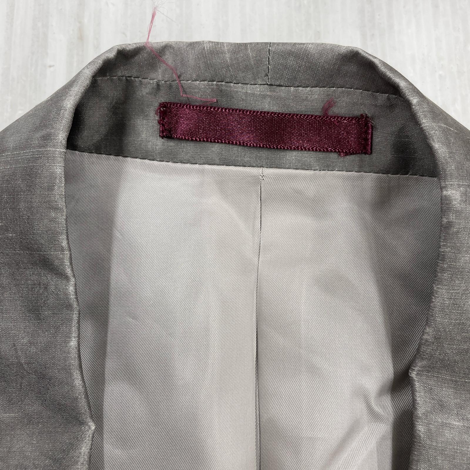 ジャケット Paul Smith シルク ショールカラージャケット M グレー M グレー