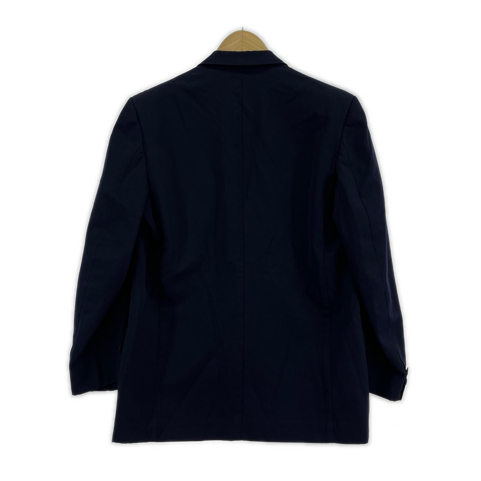 ジャケット HOMME COMME des GARCONS 80s デカオム ダブルブレストテーラードジャケット S ネイビー S ネイビー