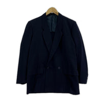 ジャケット HOMME COMME des GARCONS 80s デカオム ダブルブレストテーラードジャケット S ネイビー S ネイビー