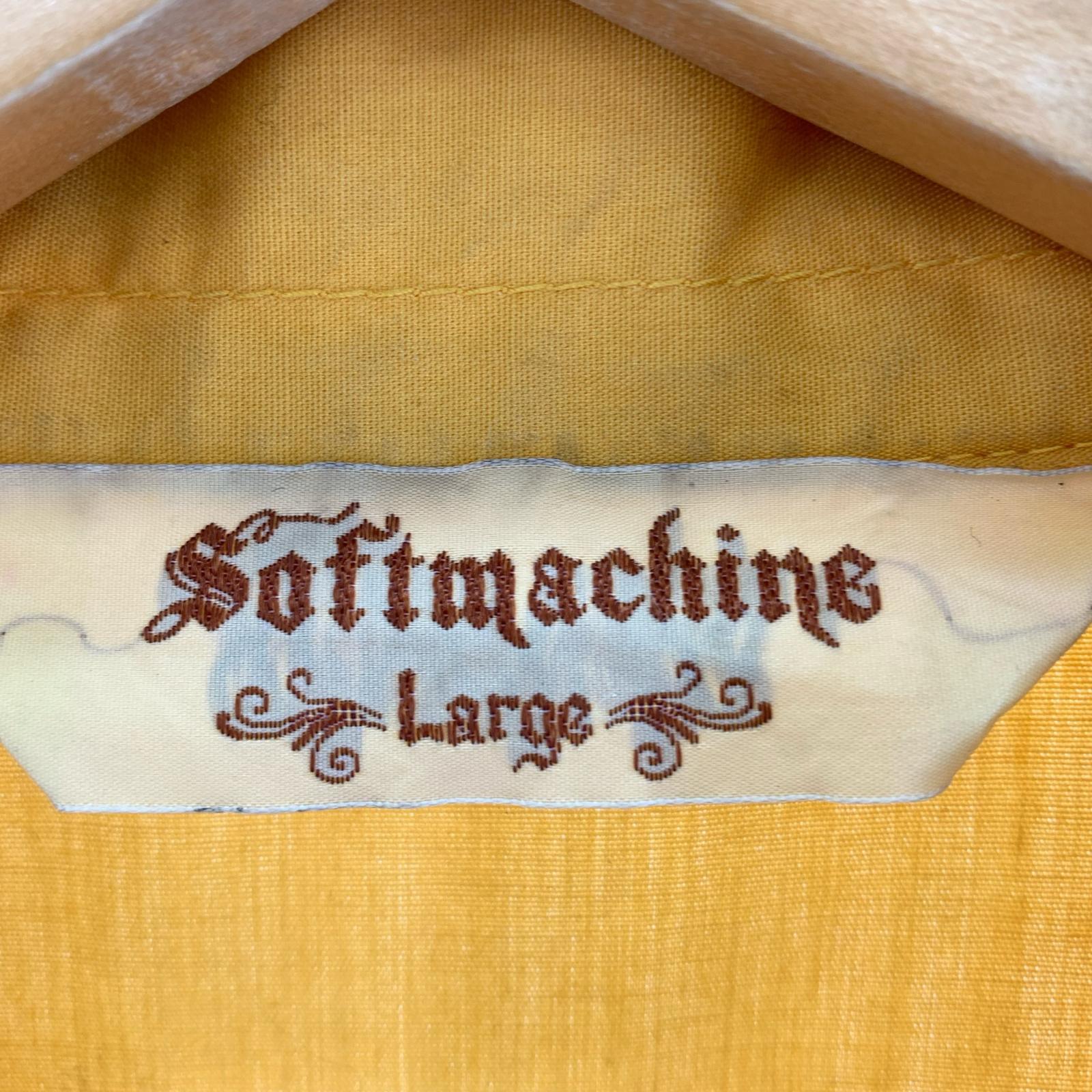半袖シャツ SOFTMACHINE スコーピオン 黄 (L) L イエロー