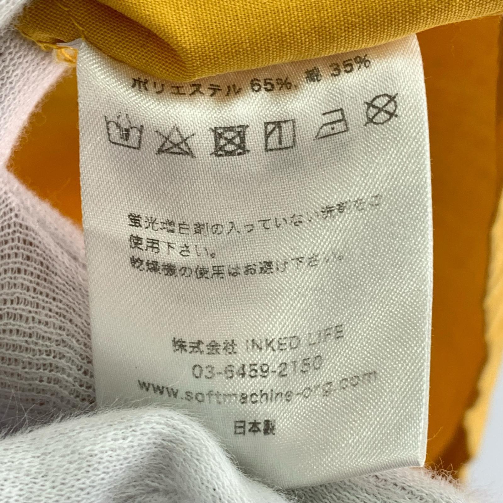 半袖シャツ SOFTMACHINE スコーピオン 黄 (L) L イエロー