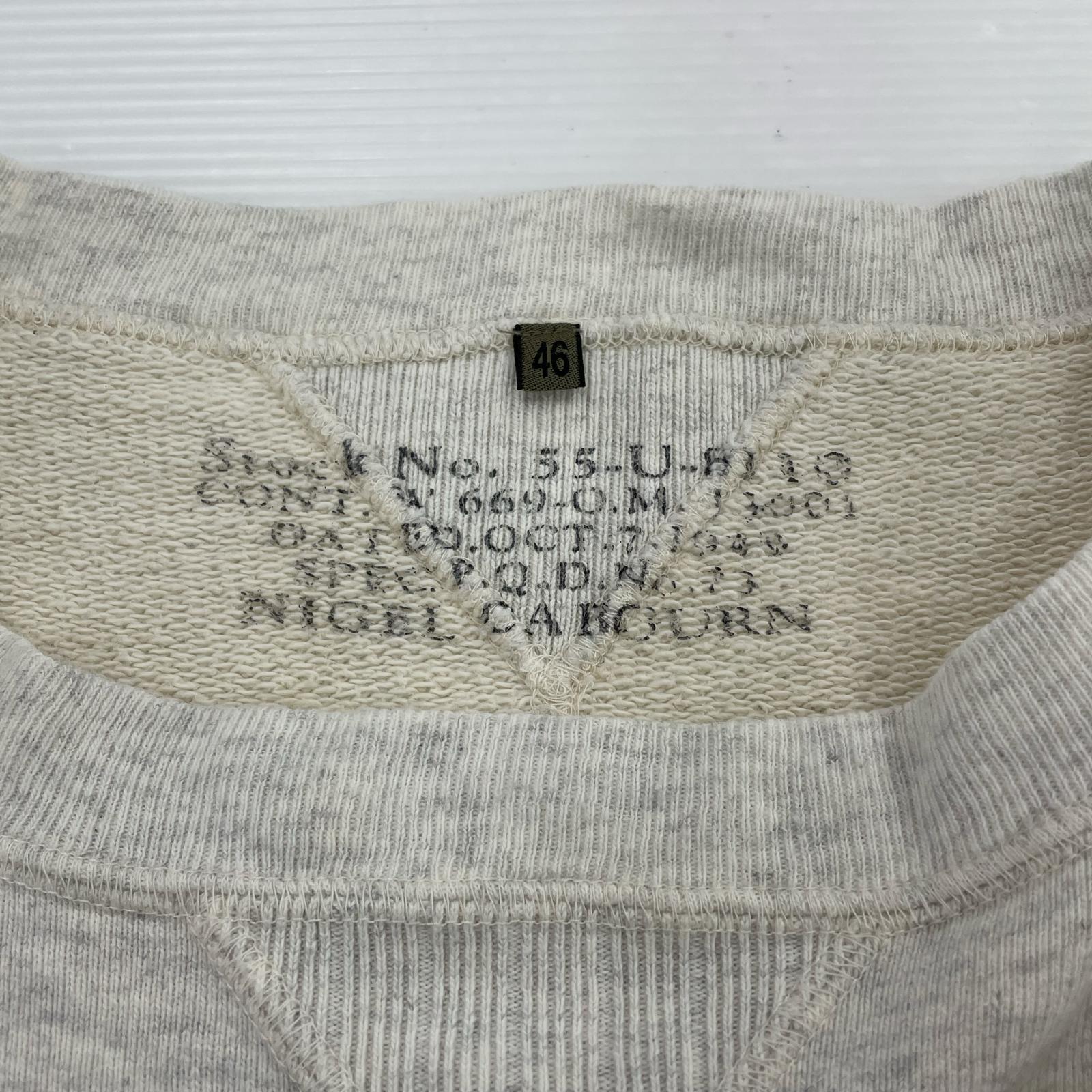 スウェット ARMY CREW JERSEY MIX(46) 46 グレー