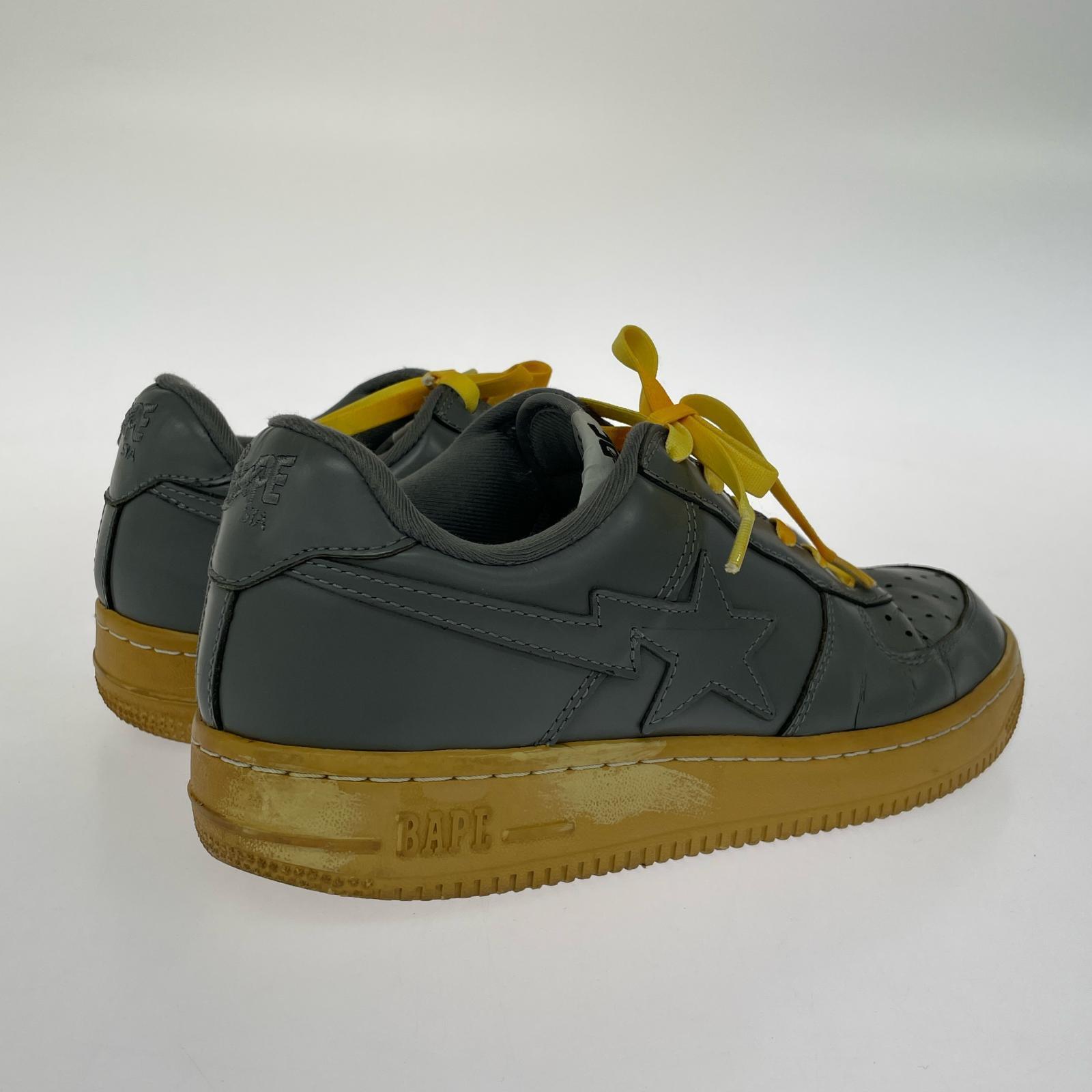 スニーカー BAPE STA 灰(26.5) 26.5cm (US8 1/2 UK8 EU43) グレー