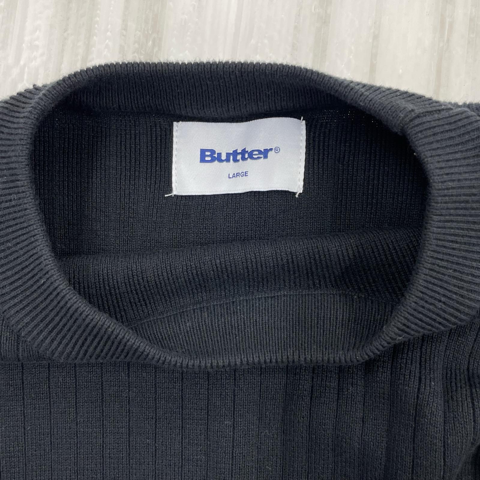 ニット Butter Goods Crest Knit Sweater (L) L