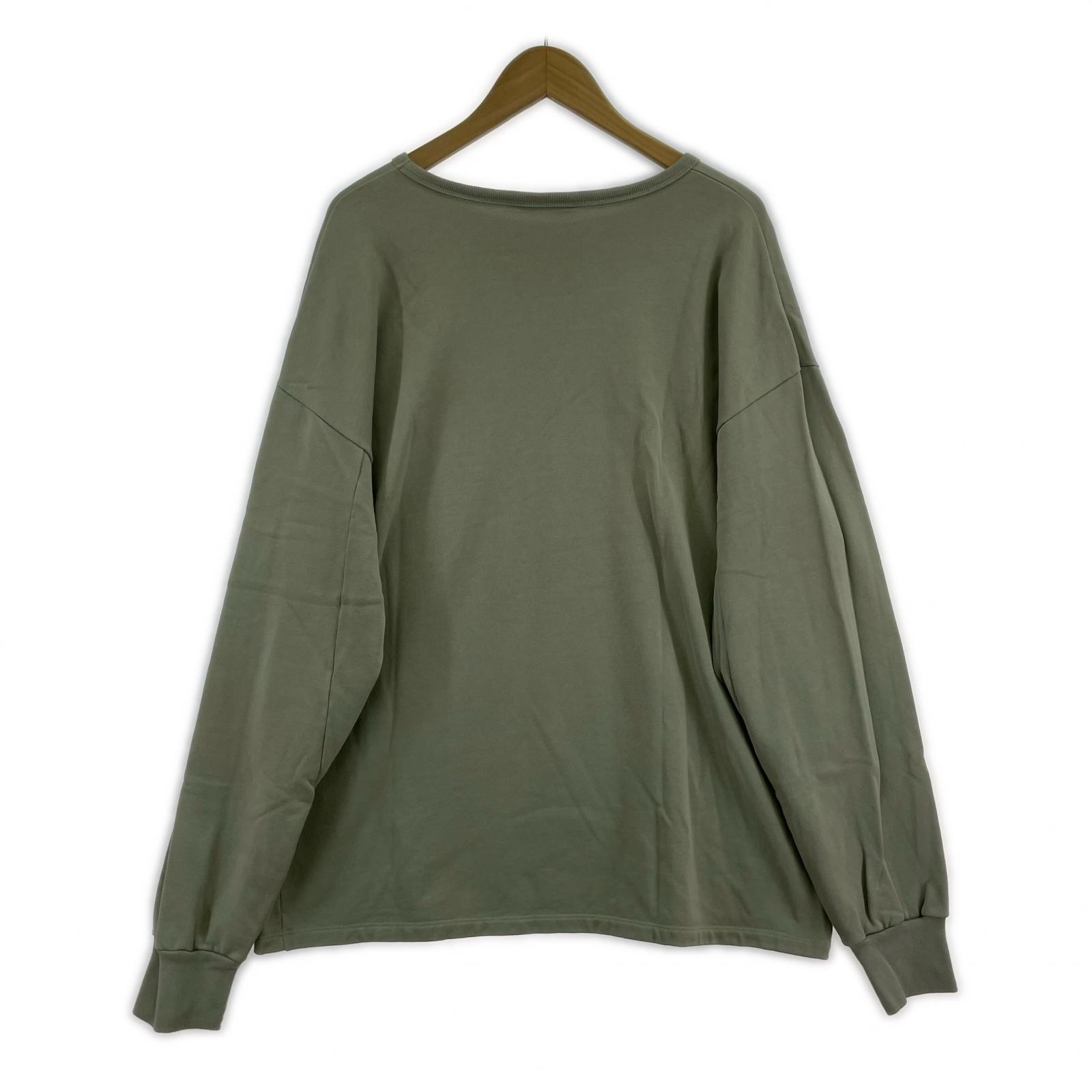 長袖Tシャツ LIGHT FLOWY SWEAT(M) 4 グレー