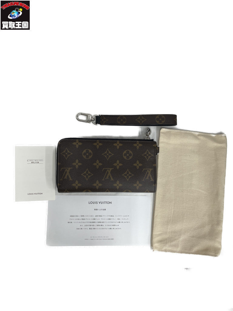 LV/ジッピードラゴンヌ/モノグラム・マカサー M69407