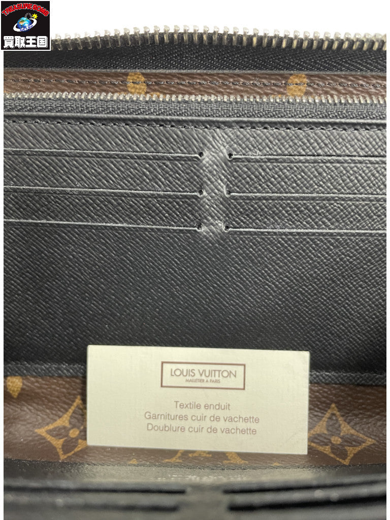 LV/ジッピードラゴンヌ/モノグラム・マカサー M69407