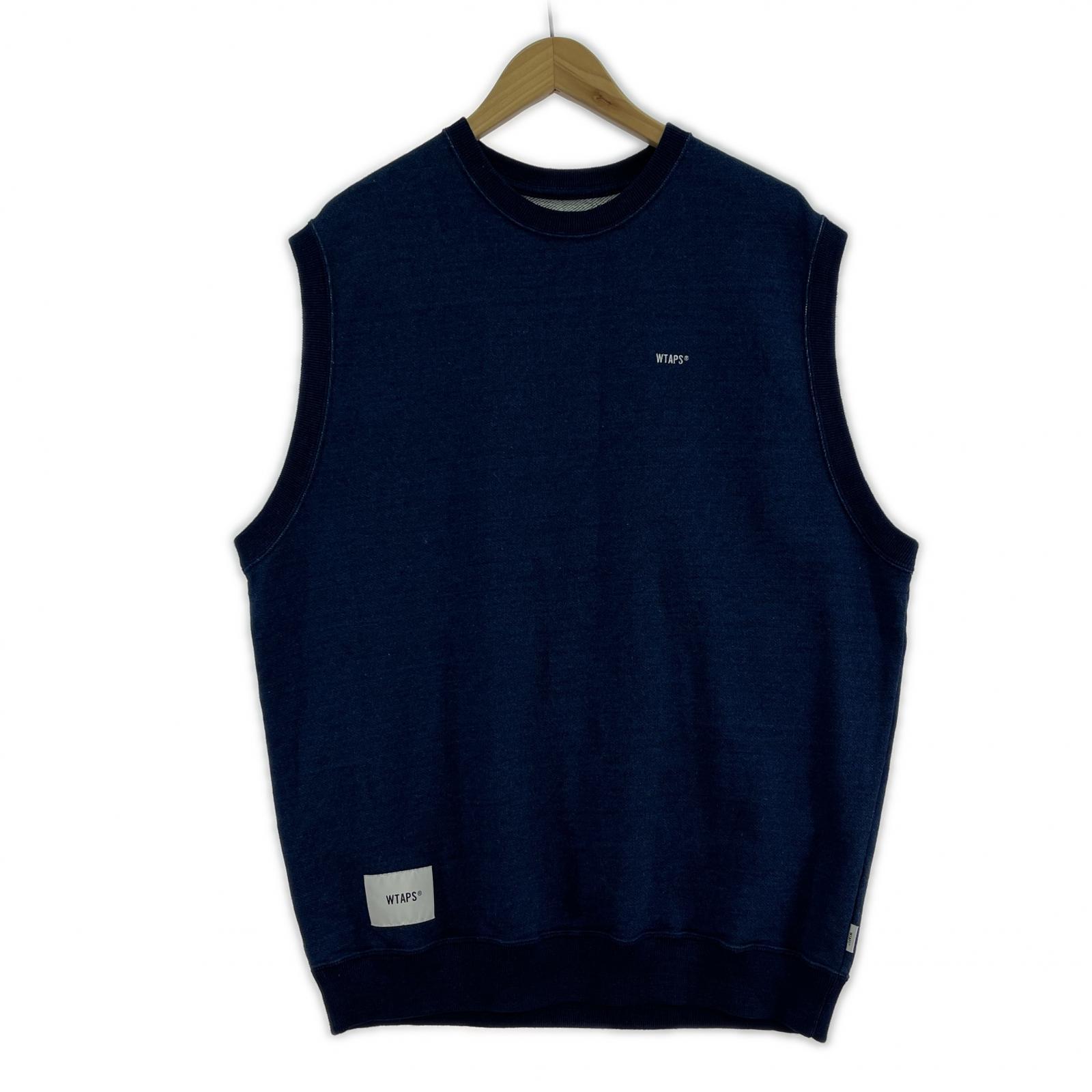 半袖Tシャツ DITCH VEST COTTON INDIGO 2