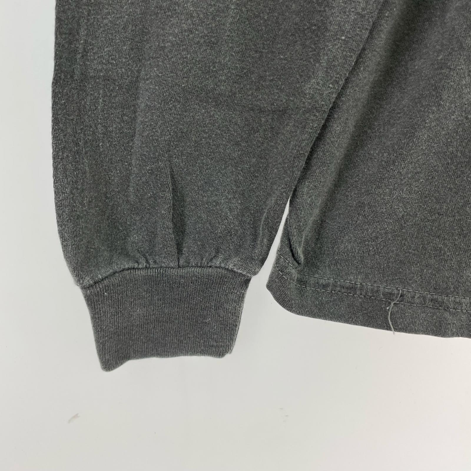長袖Tシャツ リメイク チャコール