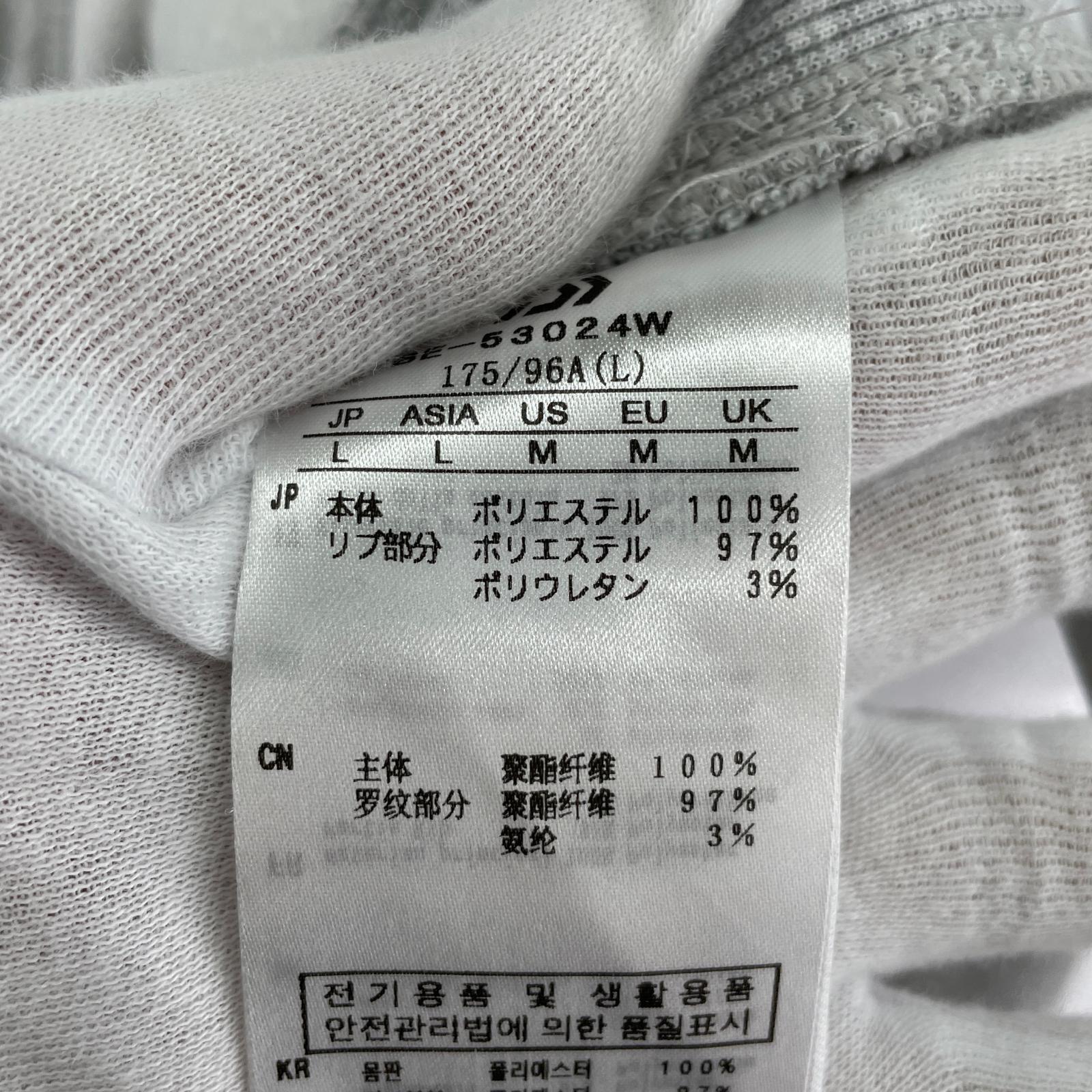 スウェット BE-53024W TECH SWEAT グレー L L グレー