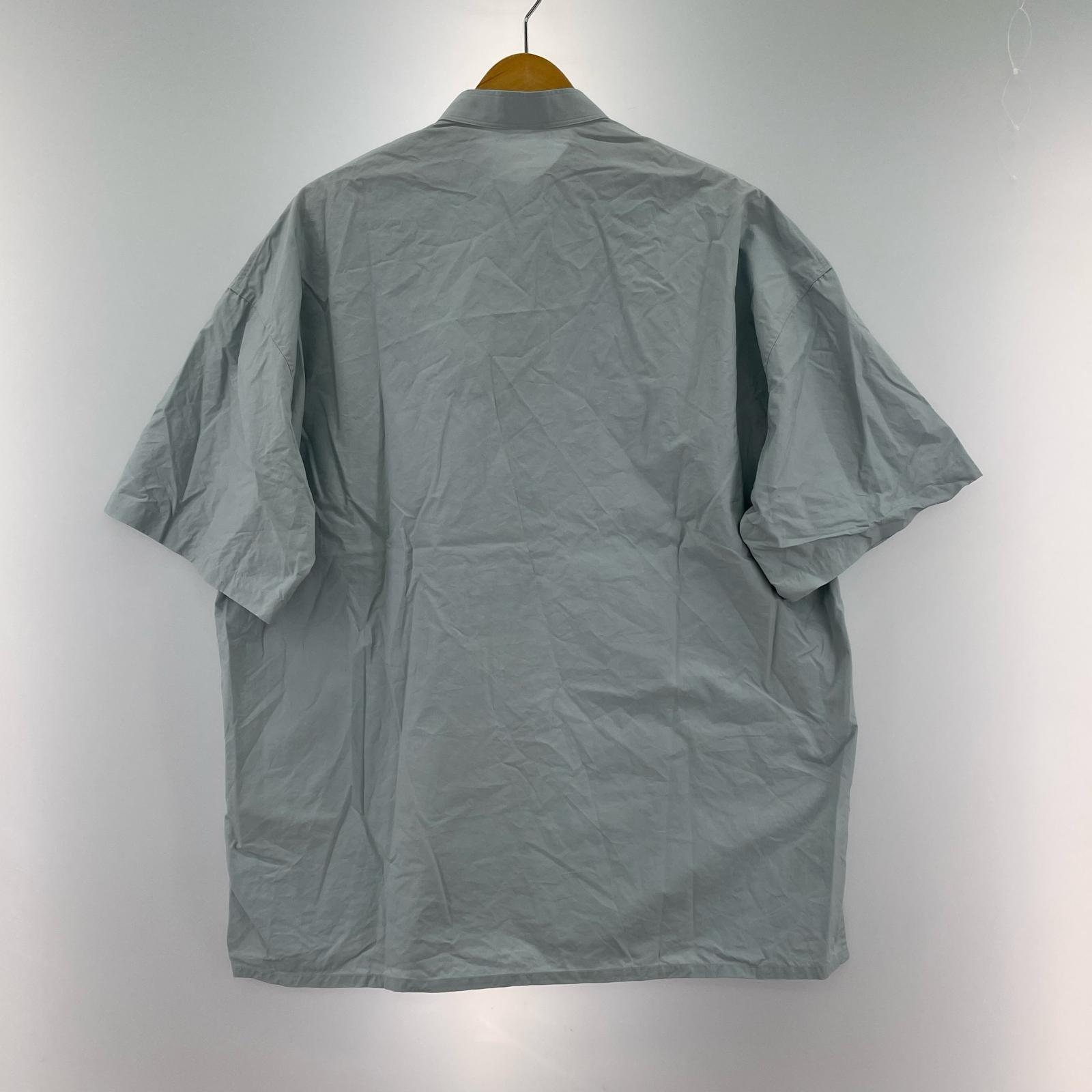 半袖シャツ THE RERACS short sleeve shirt 21SS-REBL-249-J サックスブルー (46)