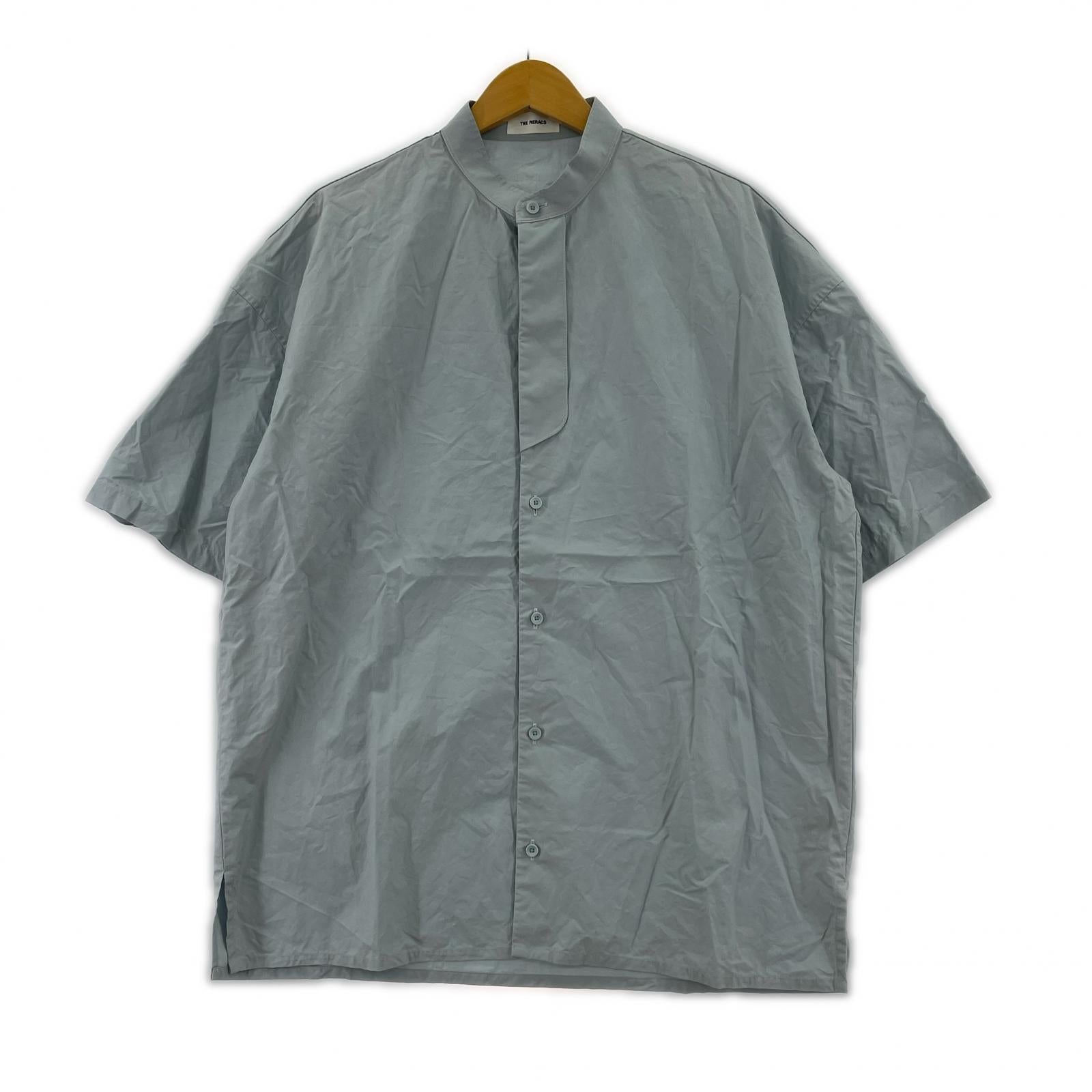 半袖シャツ THE RERACS short sleeve shirt 21SS-REBL-249-J サックスブルー (46)