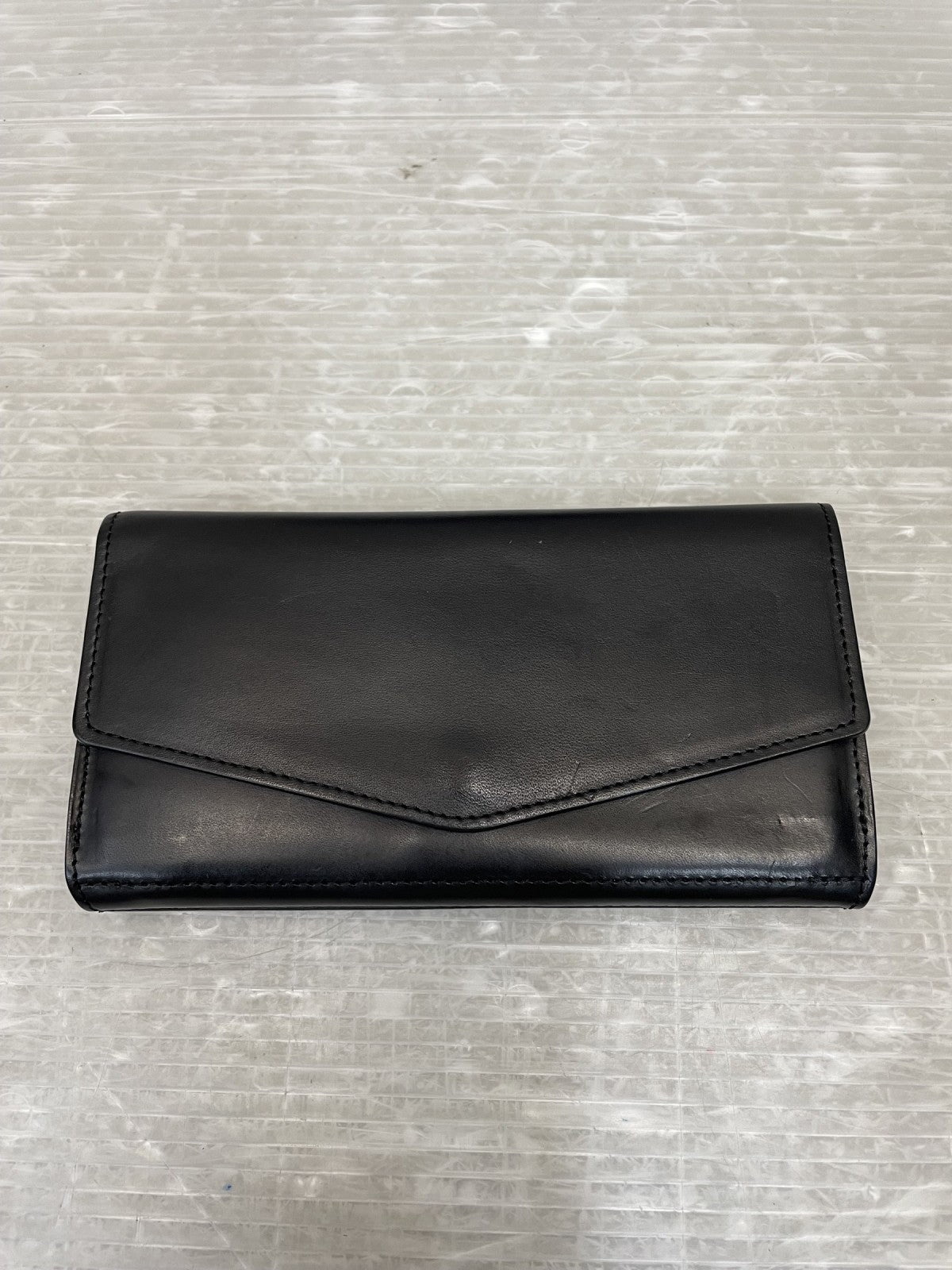 長財布 VINTAGE REVIVAL PRODUCTIONS 栃木レザー ロングウォレット 黒